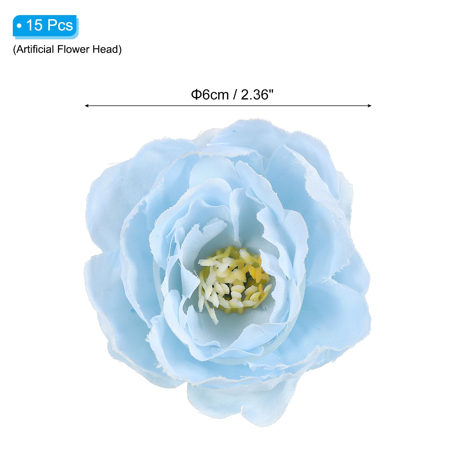 PATIKIL Artificial Flower Head - Image 2