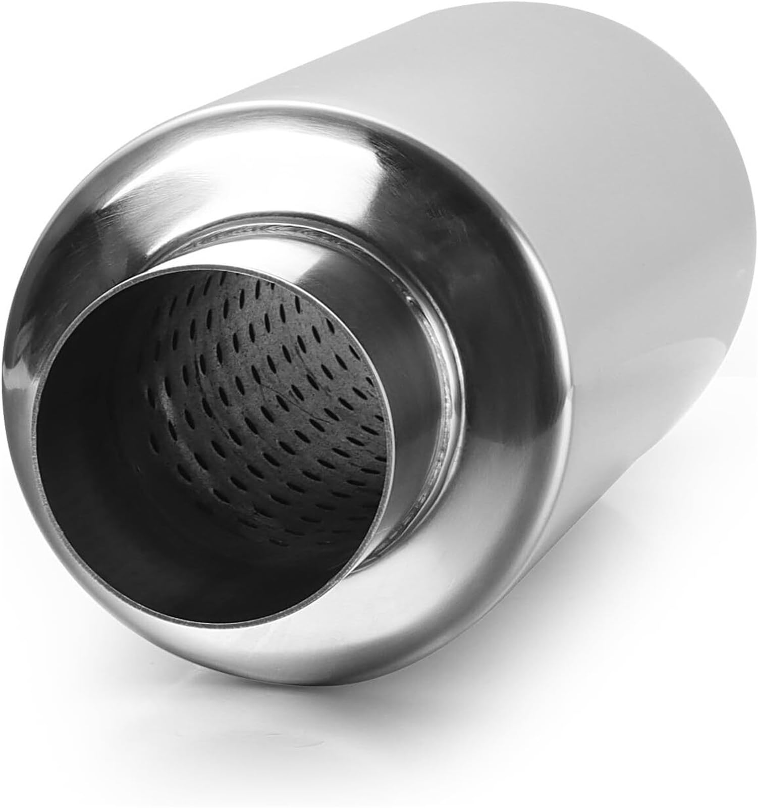 Tłumiki samochodowe Universal2.0 "rura tłumika wydechowego rezonator rura samochodowa tłumik spiralny głęboki dźwięk 13.8" długość stal Resonato