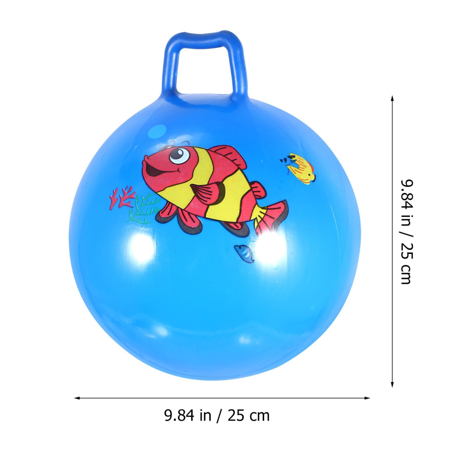 TOYANDONA 1pc Bounce Bouncing Balls Kids Riding Balls Inflatable Jumping Ball Sporting Exercise Ball Kids Jumping Balls Bouncy Balls for Toddlers 1-3 Pogo Child Aldult - Image 2