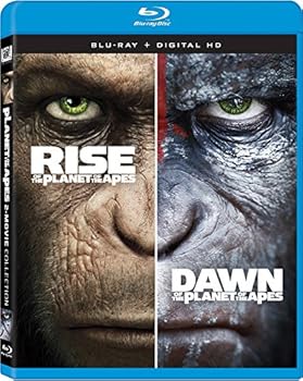 Blu-ray Rise of the Planet of the Apes / Dawn of the Planet of the Apes Book