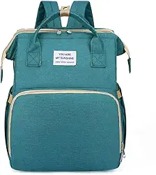 Bolsa Maternidade Multifuncional 4 em 1: A Bolsa que Vira Berço! Praticidade Total para Mamães e Papais