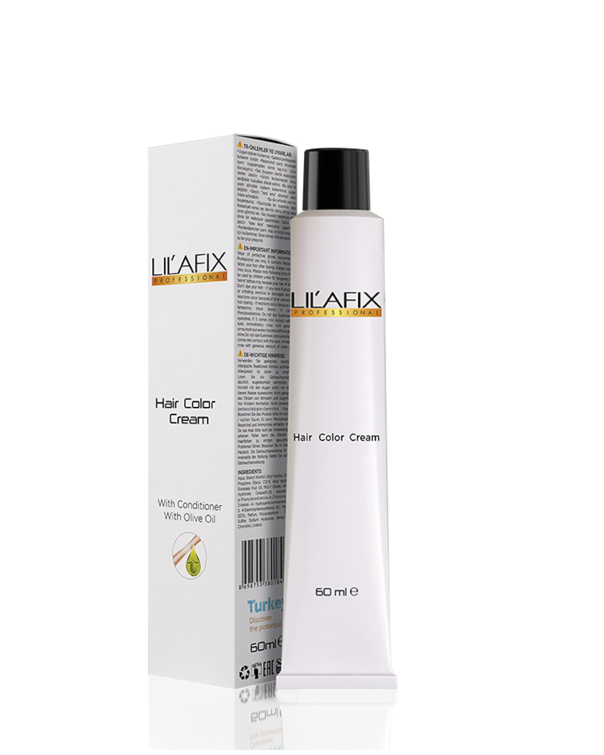 Lilafix Tüp Saç Boyası 60 ml 4.65 Şarap Kızılı