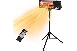 YUSING Infrared Electric Heater 500 Sq. Ft. for Patios