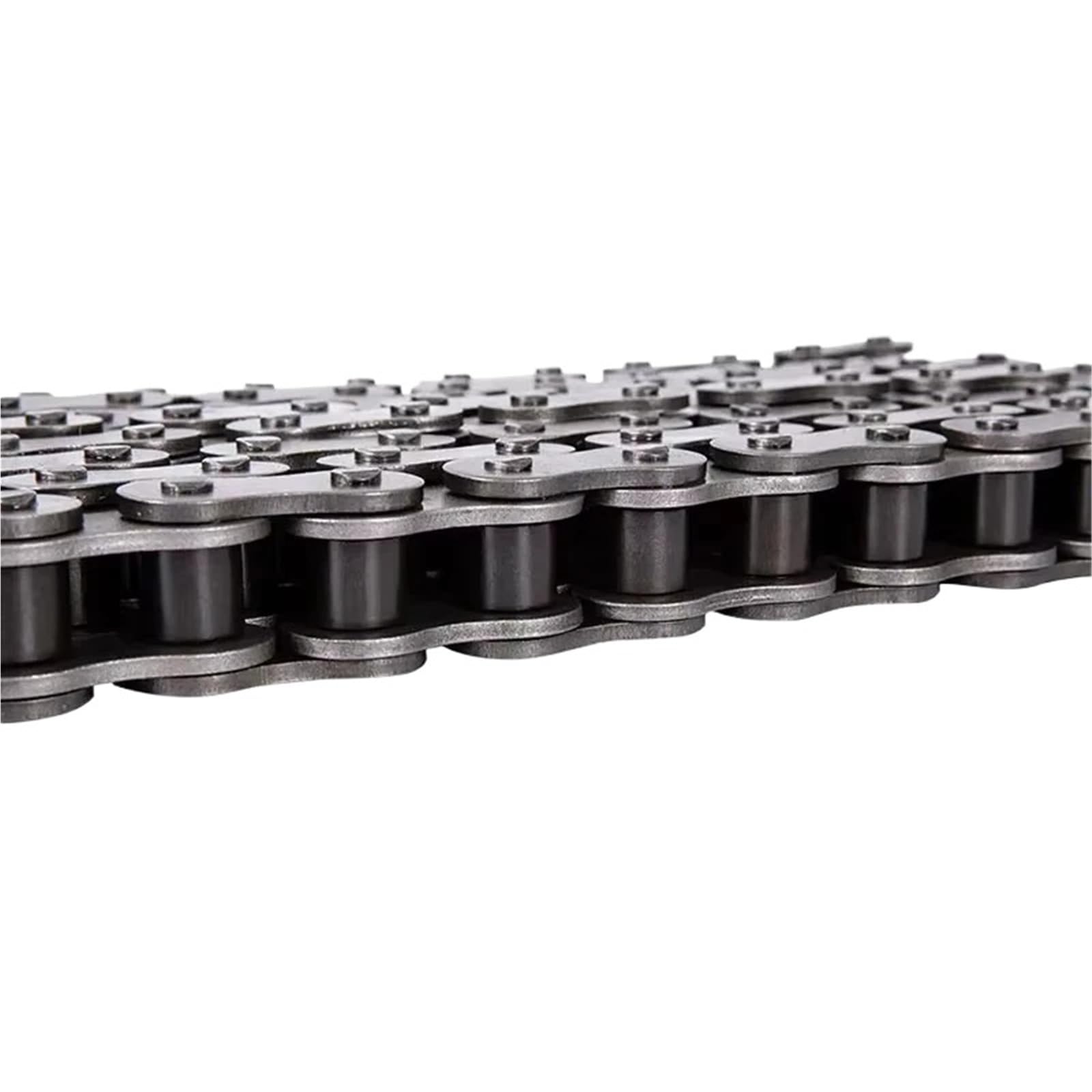Rollenkette Aus Kohlenstoffstahl Simplex-Rollenkette 04C 05B 06B 08B 10A 12A 16A einreihige Antriebskette aus Kohlenstoffstahl for die Übertragung von Industriemaschinen(08B-1-120L-1.5m)
