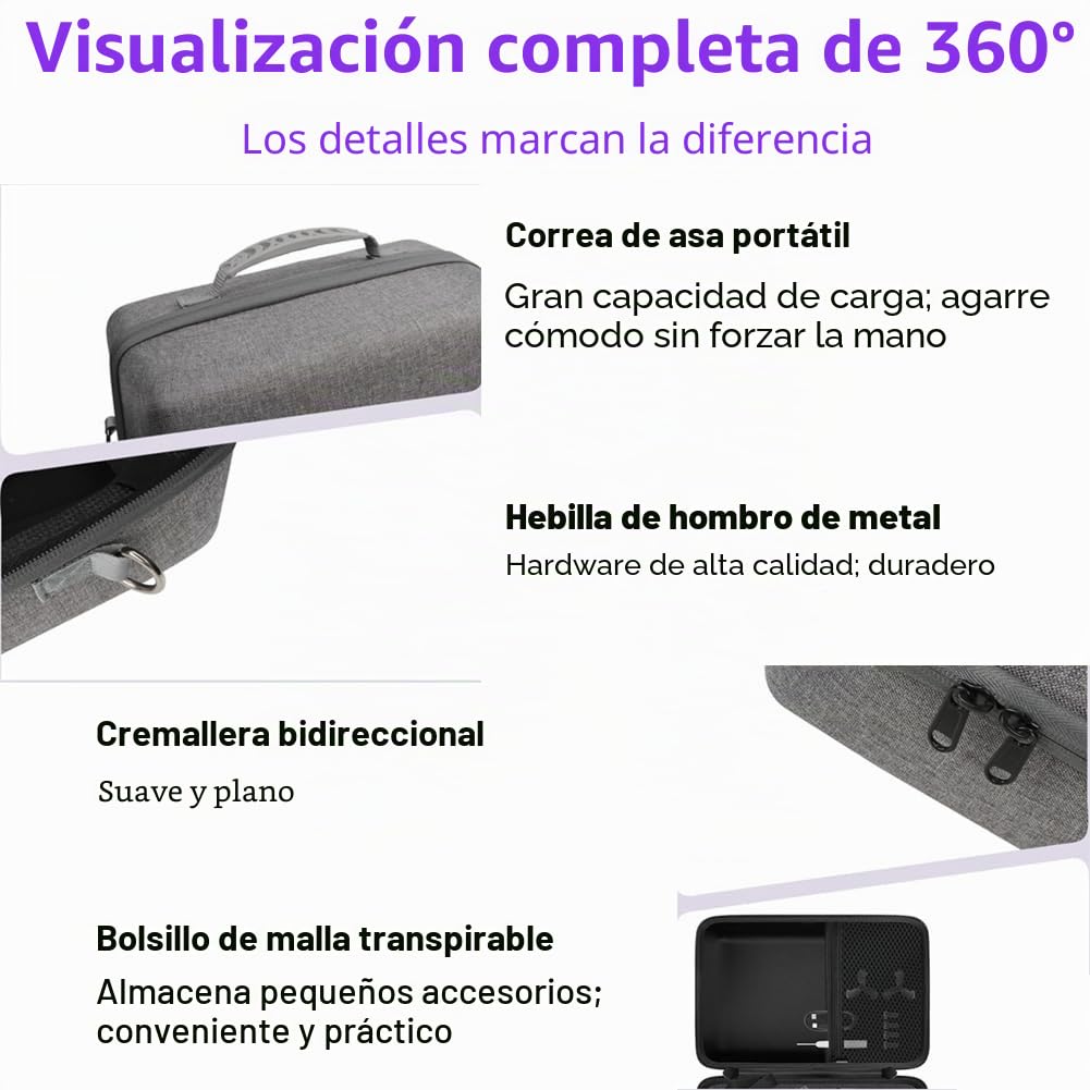Funda de transporte para DJI Neo 2 Motion Fly More Combo, bolsa de hombro portátil de almacenamiento de viaje para gafas N3, RC Motion 3, hub de carga y otros accesorios para drones, Opción 4