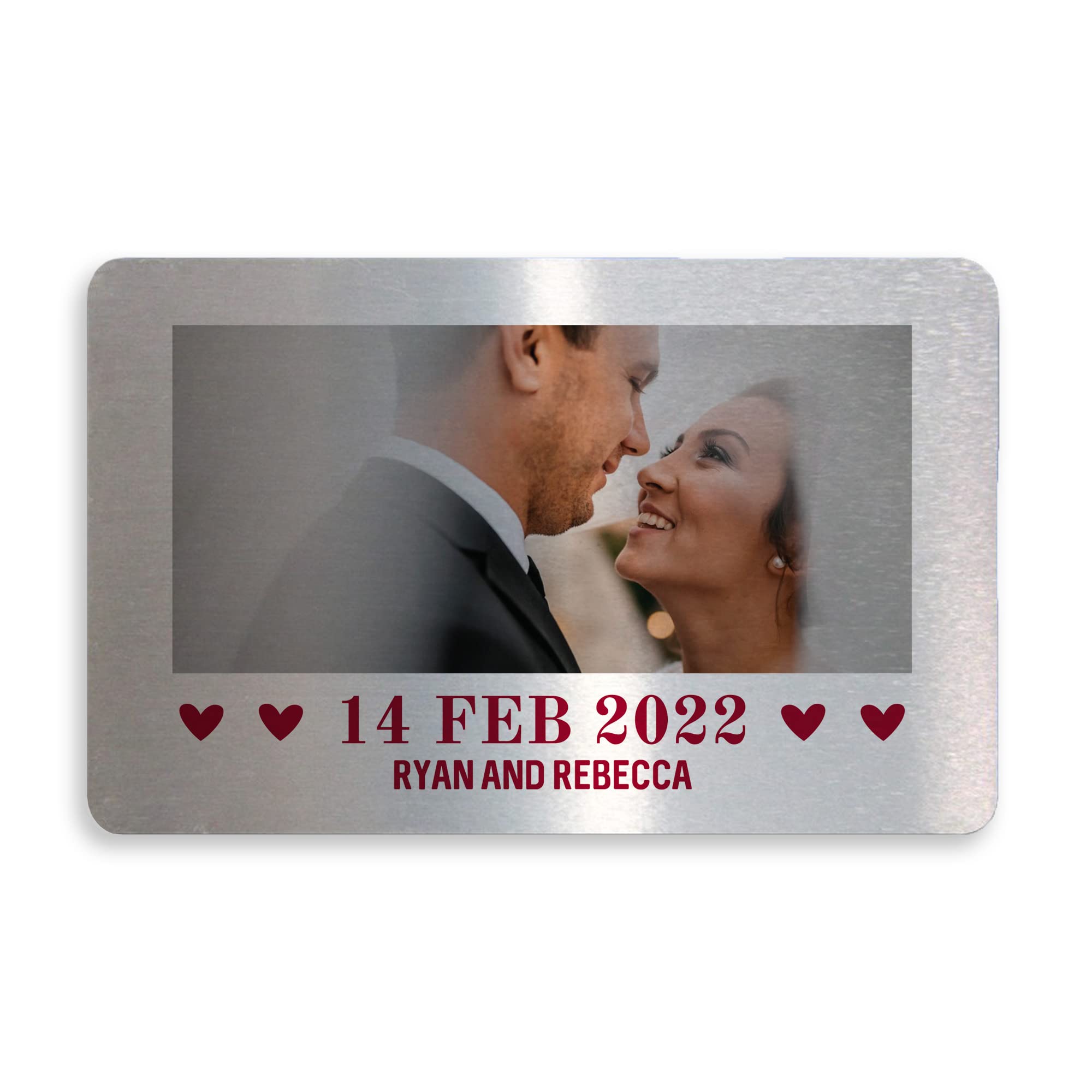 Valentines Day Gift Personalised Photo Wallet Card Gift For Him Her Love Gift Keepsake