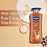 Vista 5 de Vaseline Intensive Care Cocoa Glow Loción Corporal, 13.5 fl oz