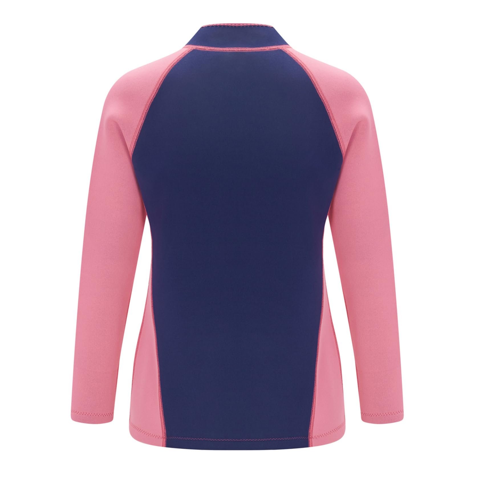Traje de neopreno de 2 mm para mujer, chaqueta térmica de manga larga para natación, snorkeling, buceo, surf top