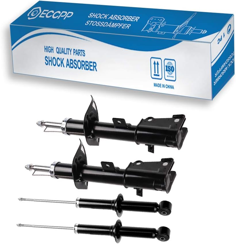 Shocks Struts,ECCPP Front Rear Shock Strut Absorbers Kits for 2009 2010 Dodge Journey