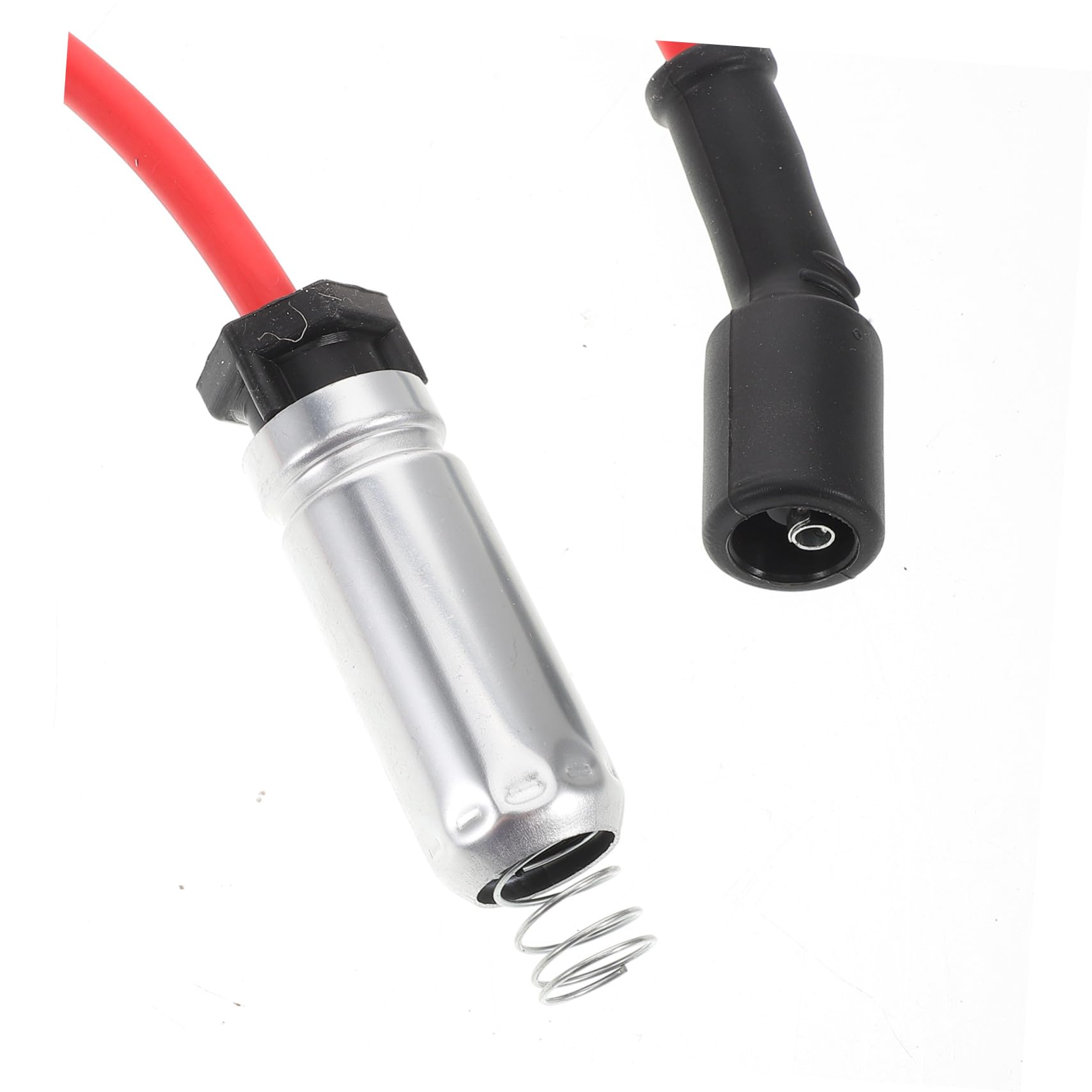 Juego de Cables de Encendido de Bujías de Alta Temperatura 8 Piezas para Motor de 8 Cilindros Compatible con Motor de Gasolina Mejora Rendimiento Motor Coche Automotriz