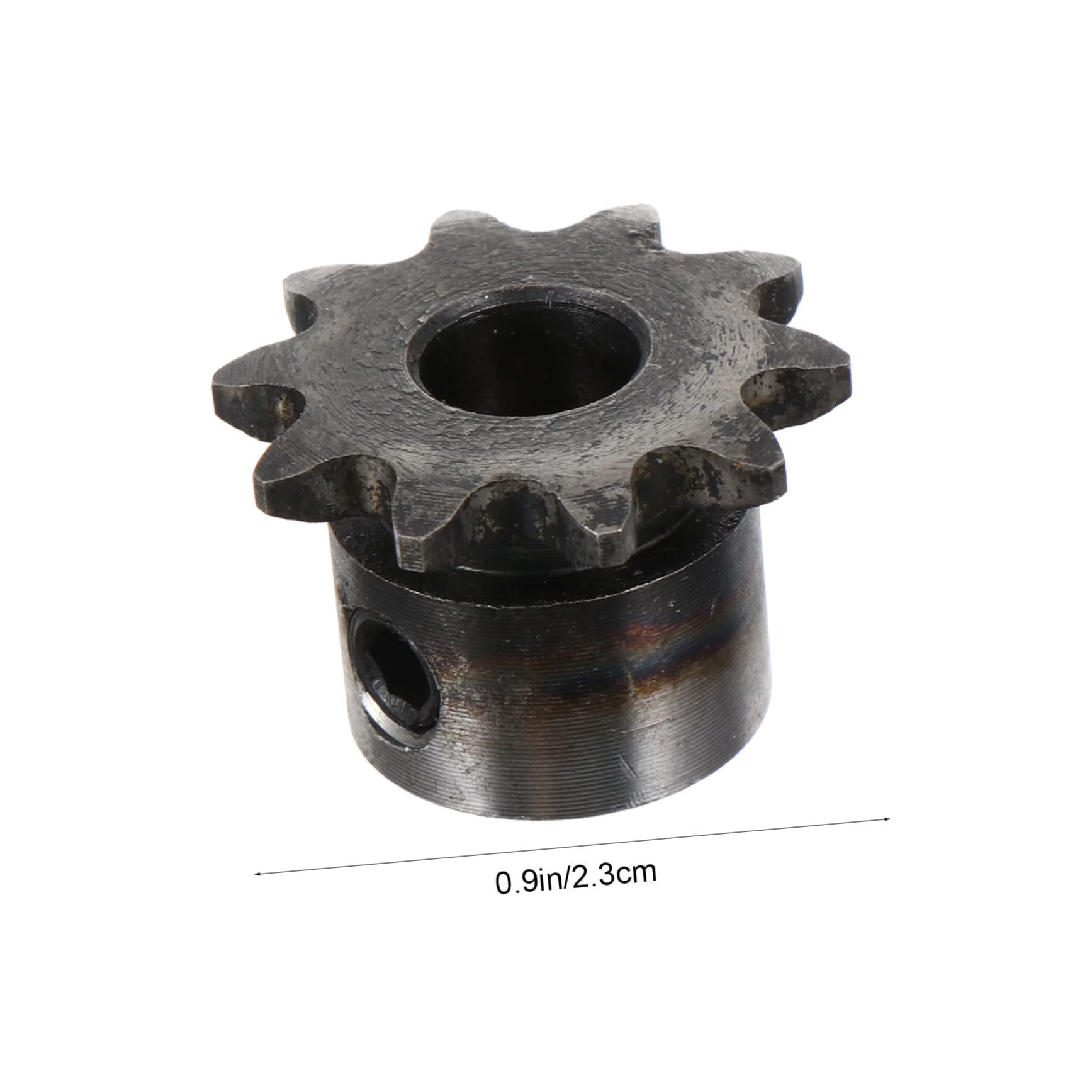Veemoon Tooth Hardened Single Sprocket with Three Bore Machine Gear Part for Motor and Machine Supplies