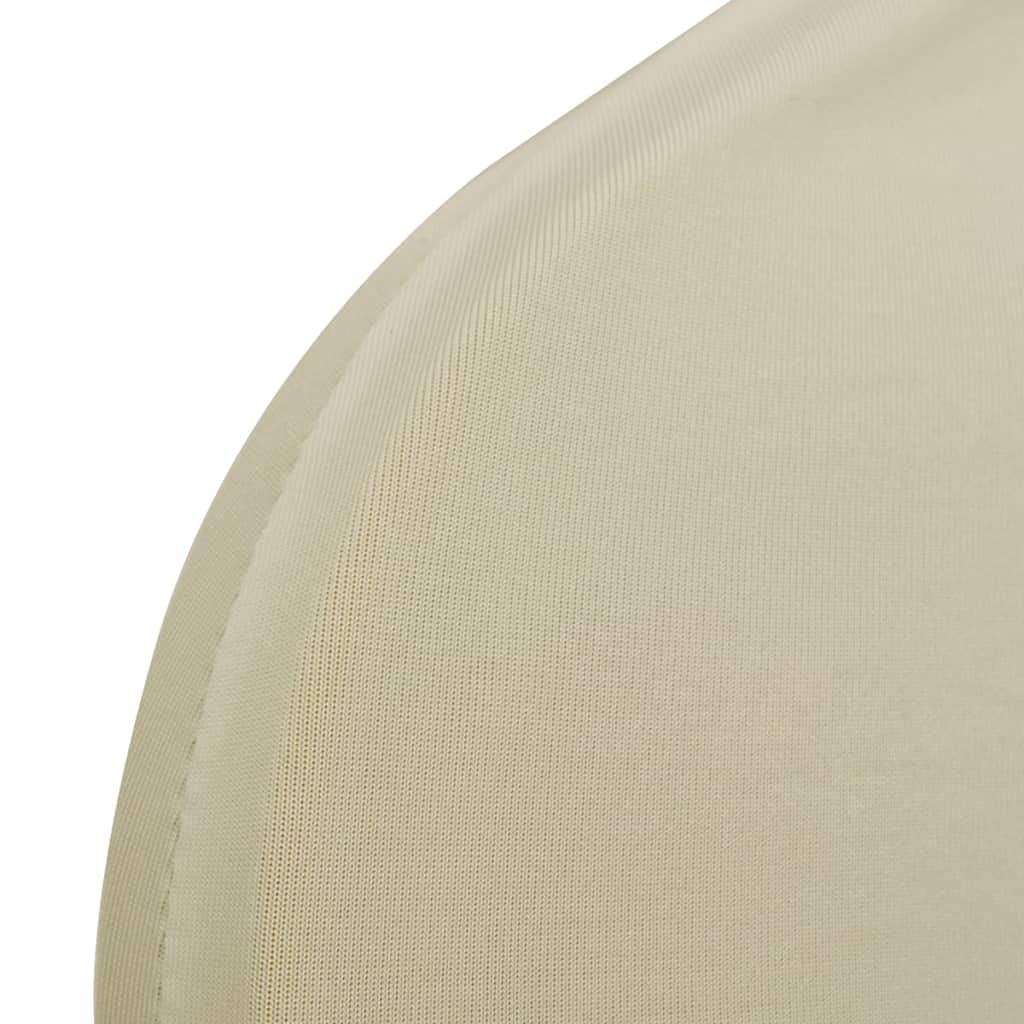 Générique Coprisedili Elastici Crema 30 Pezzi | 10% elastan, tessuto elasticizzato, si adatta a sedie fino a 100 cm, per matrimoni e banchetti