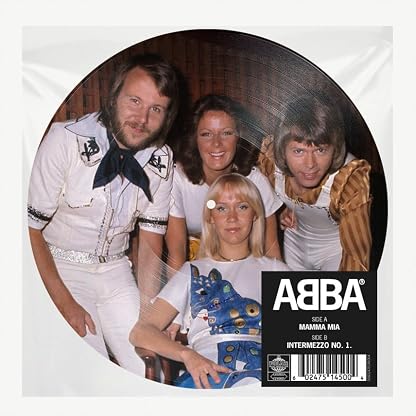 Mamma Mia - 7” LP picture disc [Vinilo] por ABBA — capa do álbum