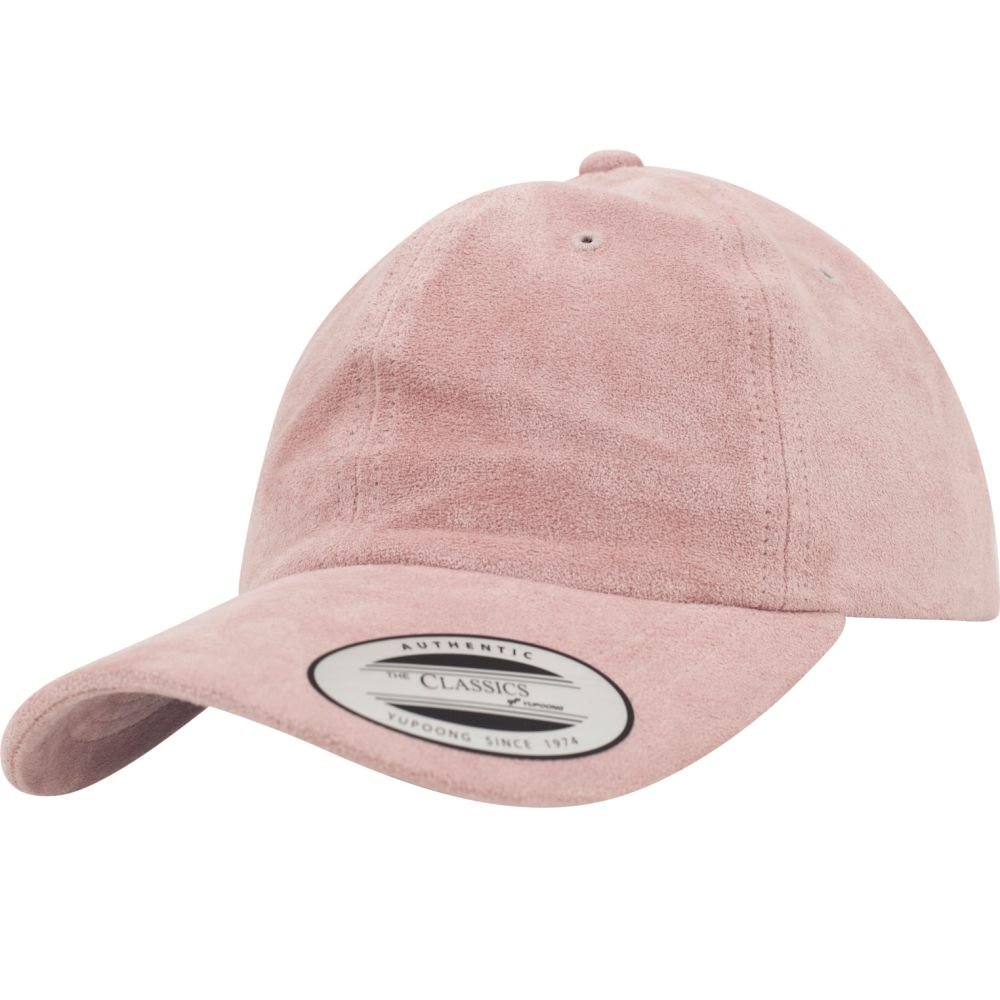Flexfit Low Profile Velours Caps, lightrose, one Size