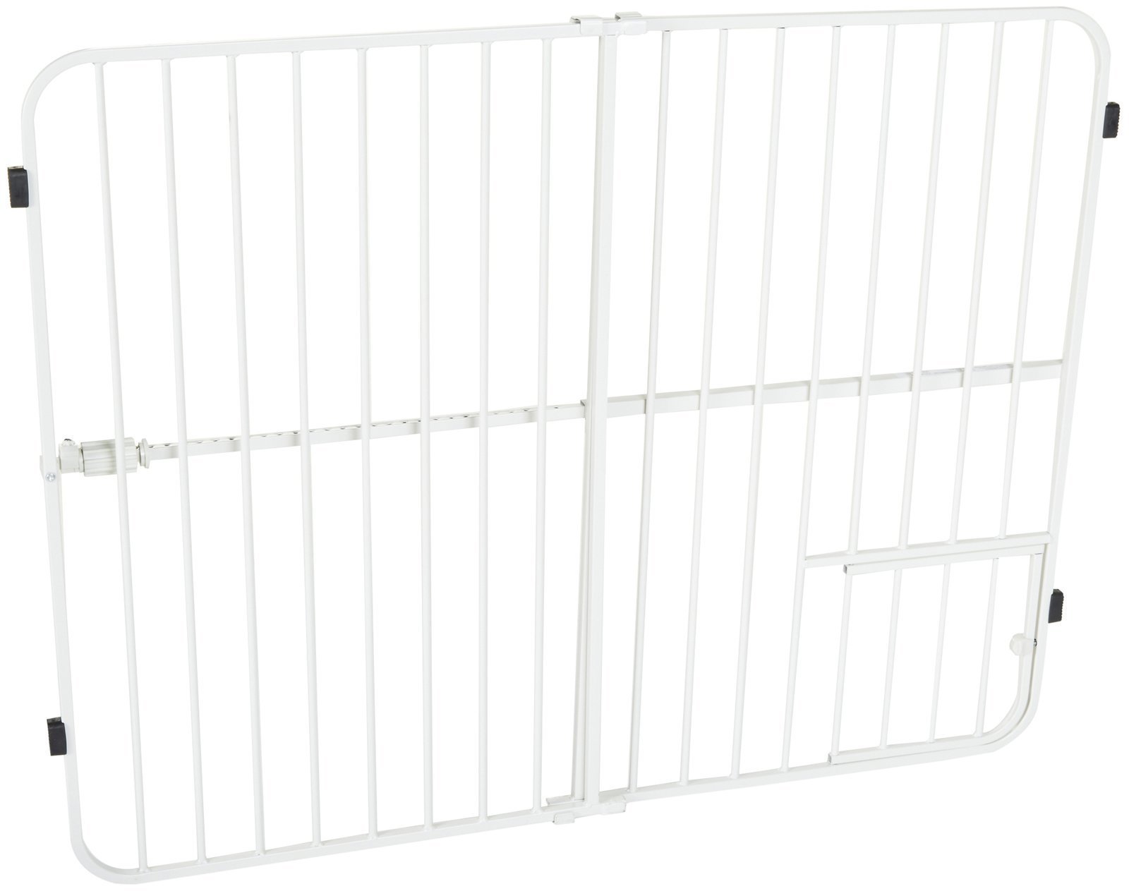 Carlson Extra Tall Metal Expandable Pet Gate White, 32 x 22 - 38
