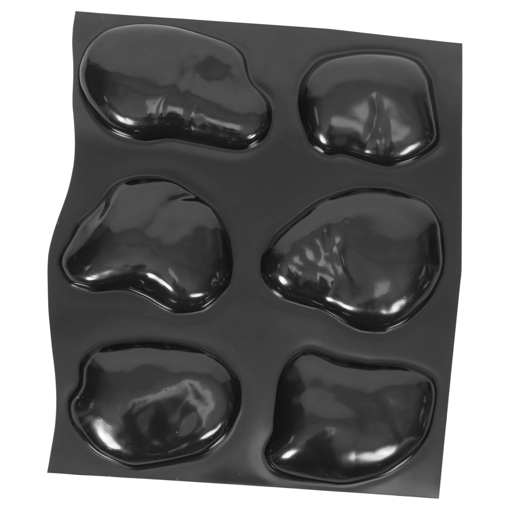 BESPORTBLE Molde De Hormigón Para De Jardín Molde Decorativo De Piedras De Guijarros Fácil De Usar Para Crear y Patios Personalizados