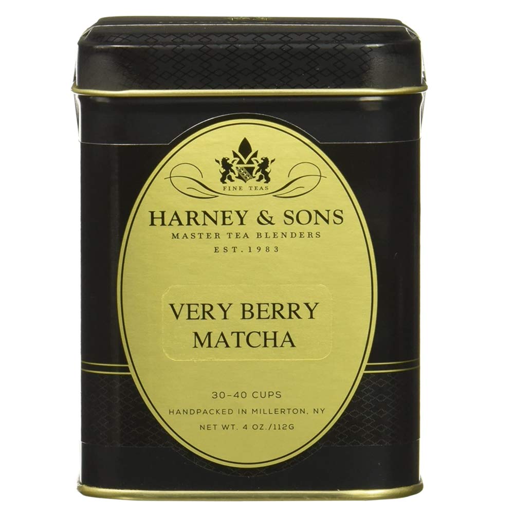 Harney Sons Very Berry Matcha Tea Berry Flavored 4 oz Tin — view 2