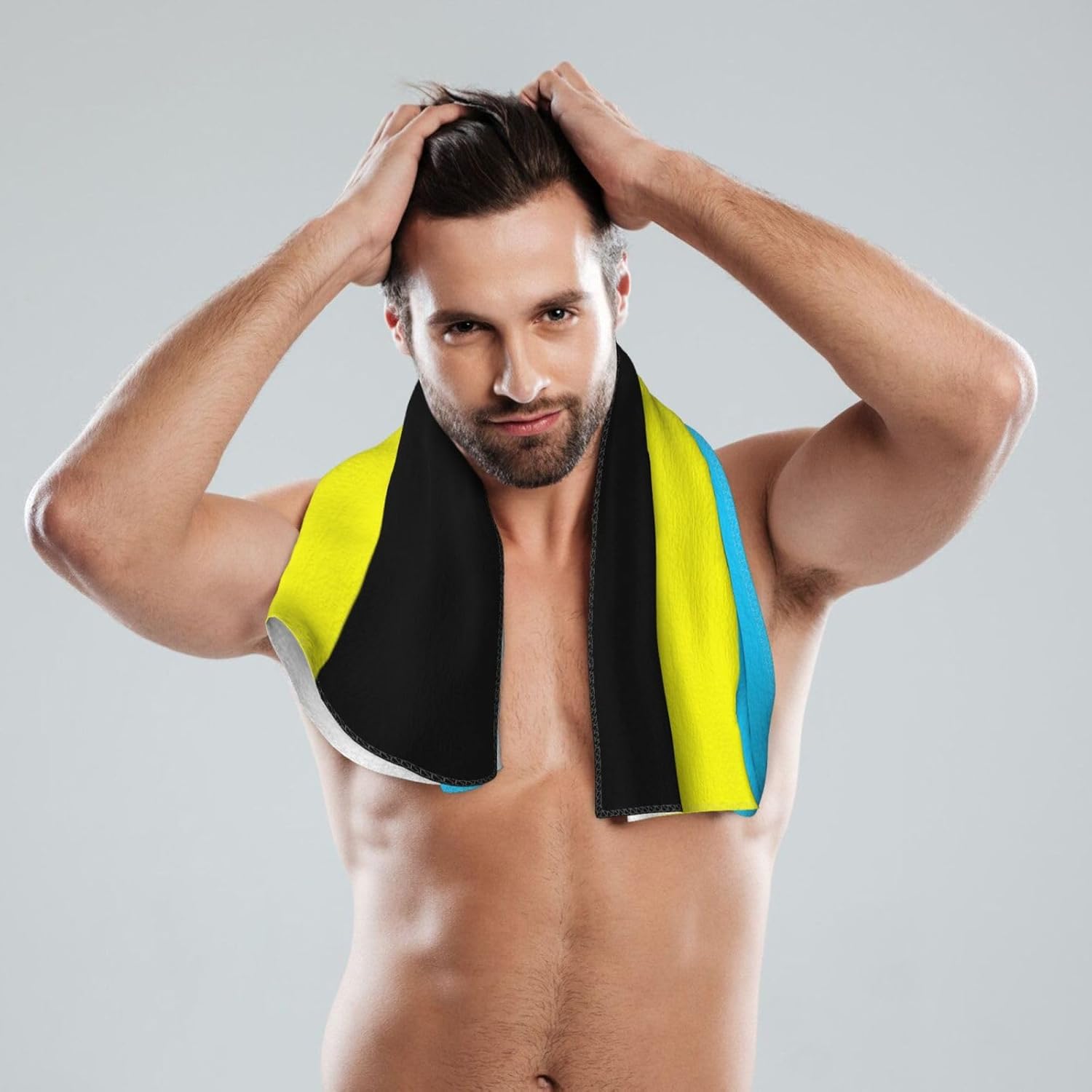 Flag of The Sultanate of Burongan Print Hand Towels for Kitchen, Decorative Bathroom Towels Decor Farmhouse Cute for Men Women Gifts