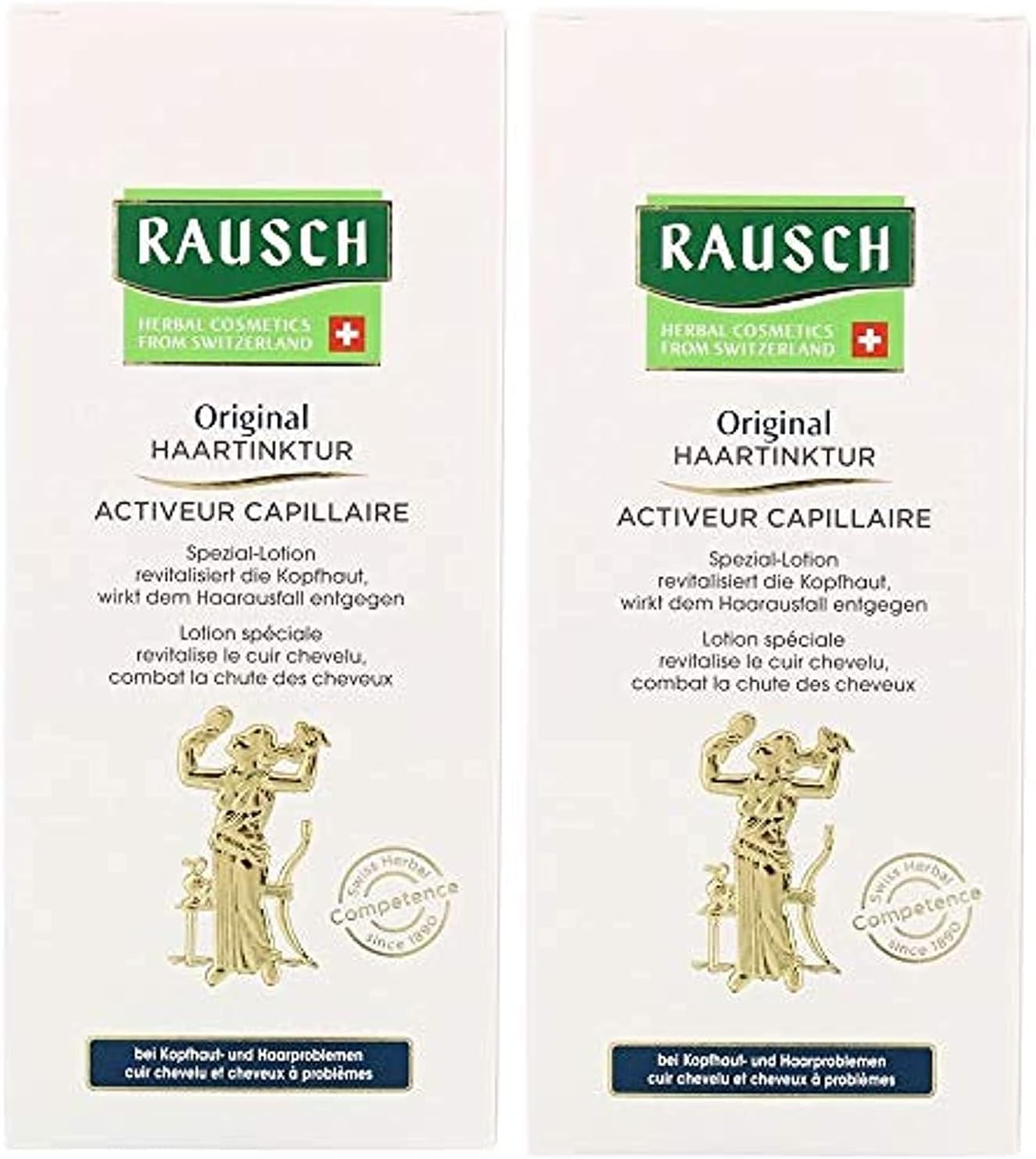 Rausch Original hair tincture 2x 200 ml: special lotion revitalises the scalp, counteracts hair loss