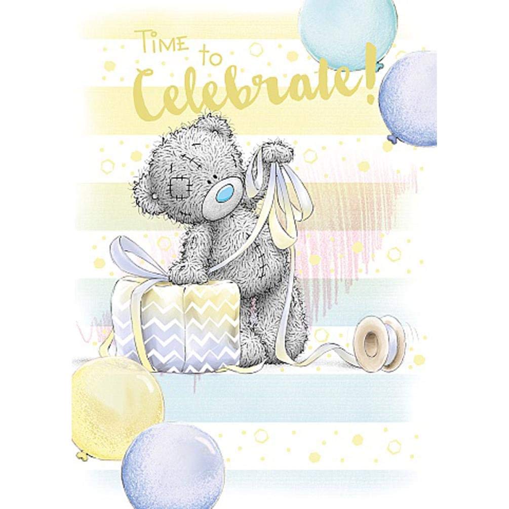 Me To You Geburtstagskarte 'To My Lovely Wife' – Mit Tatty Teddy Bär, 15,3x23 Cm
