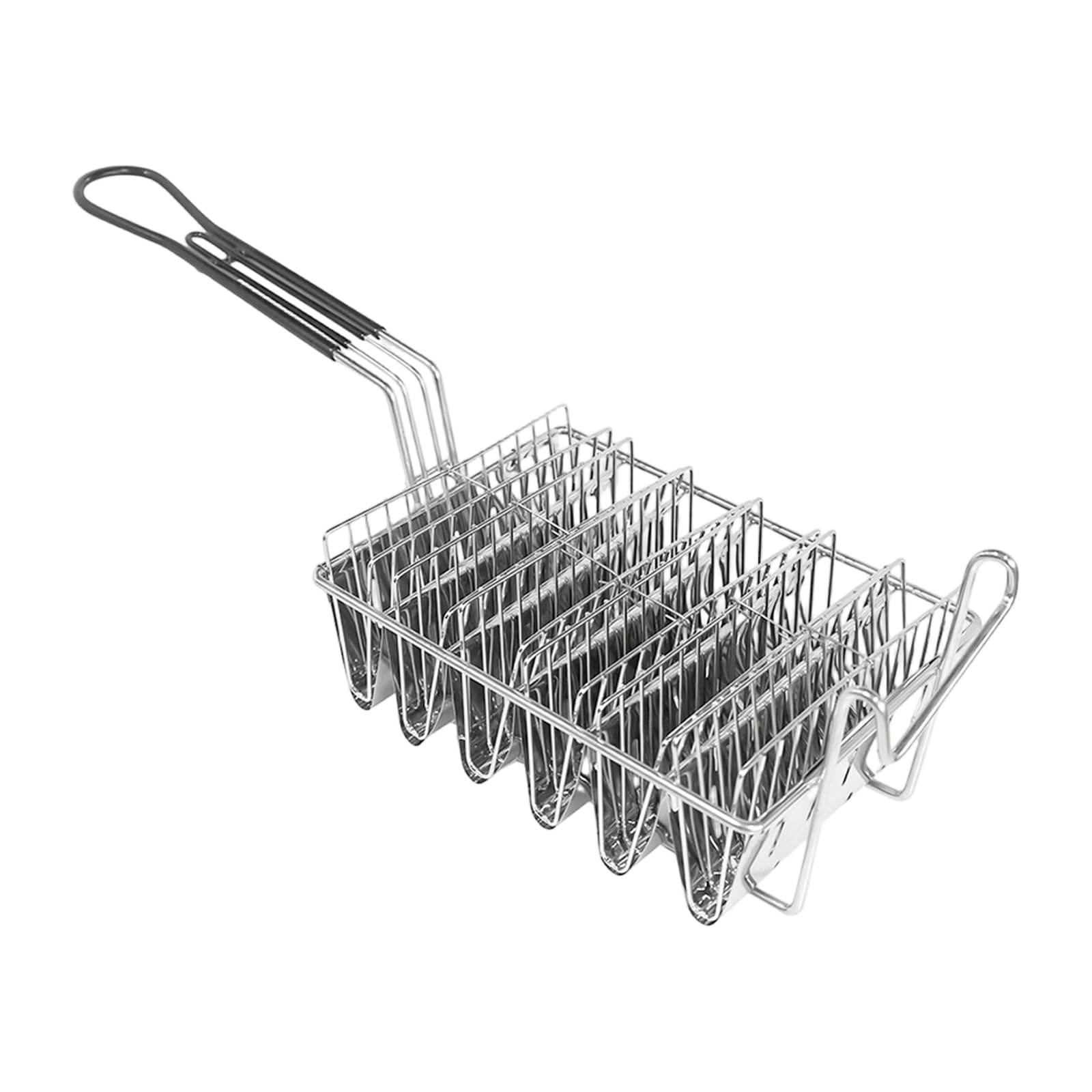 Oxxggkao Stainless Steel Shell Former with 4 or 6 Parts for Authentic Folded Flatbreads Professional Enchilada Cooker