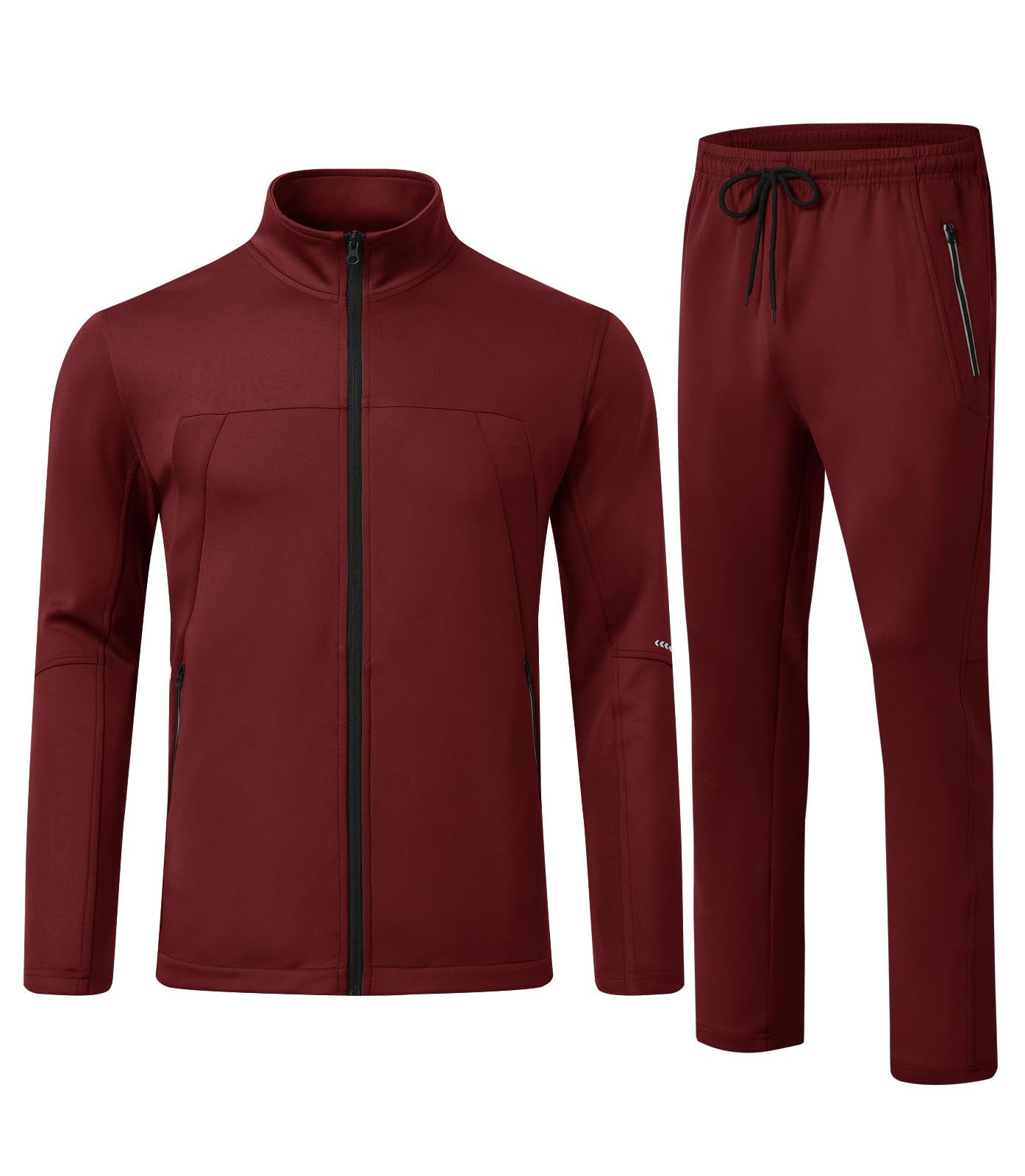 Men's Track Suits 2 Piece Set Sweatsuits Tracksuits Jogging Workout Gym Athletic Sweat Suits