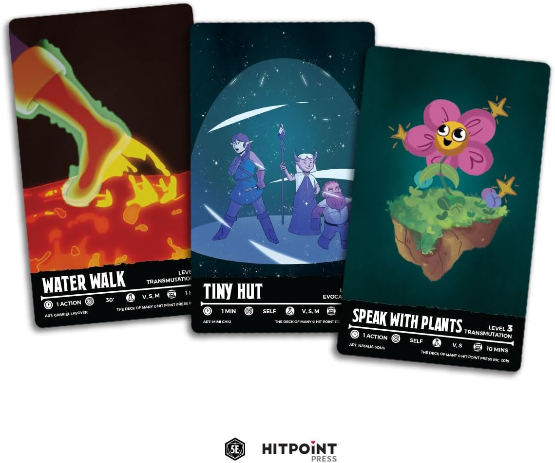 The Deck of Many Animated Spells: Level 3 Vol 2 M-Z