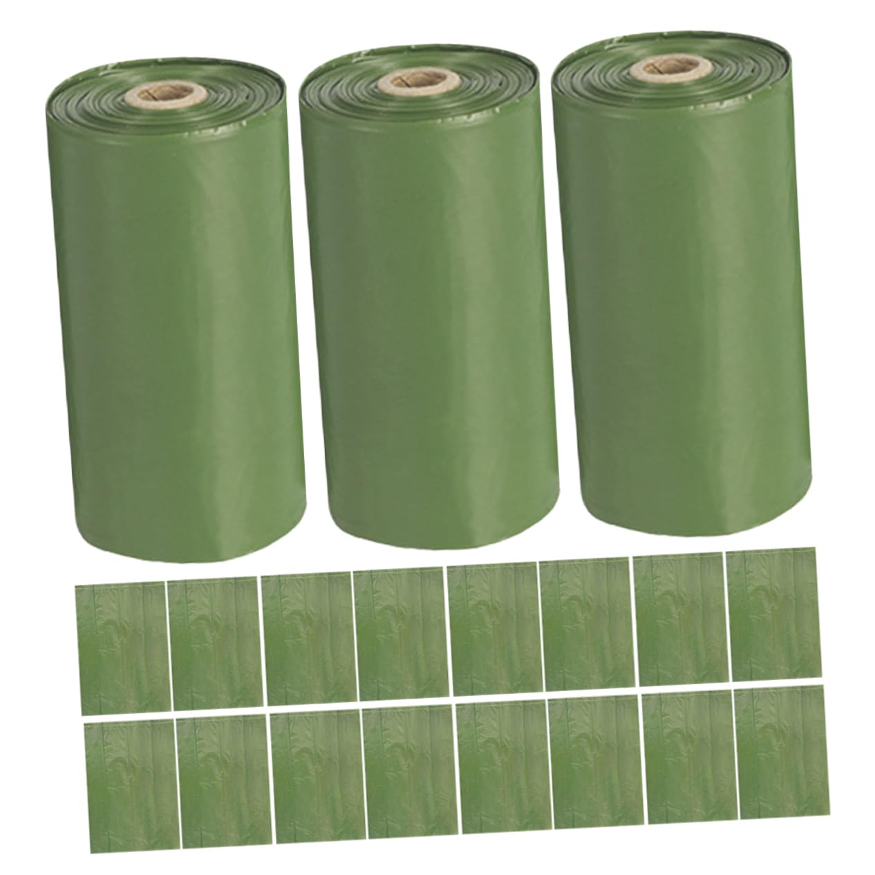 HOLIDYOYO 20Rolls Heavy Duty Bags Thickened Plastic Waste Disposal Bags for Pet Waste Management Individual Packs for Outdoor Travel and Car Use