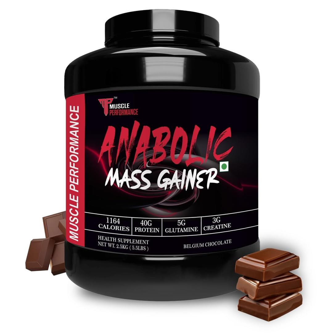 Anabolic Mass Gainer 1kg Belgium Chocolate — Amazon image 17