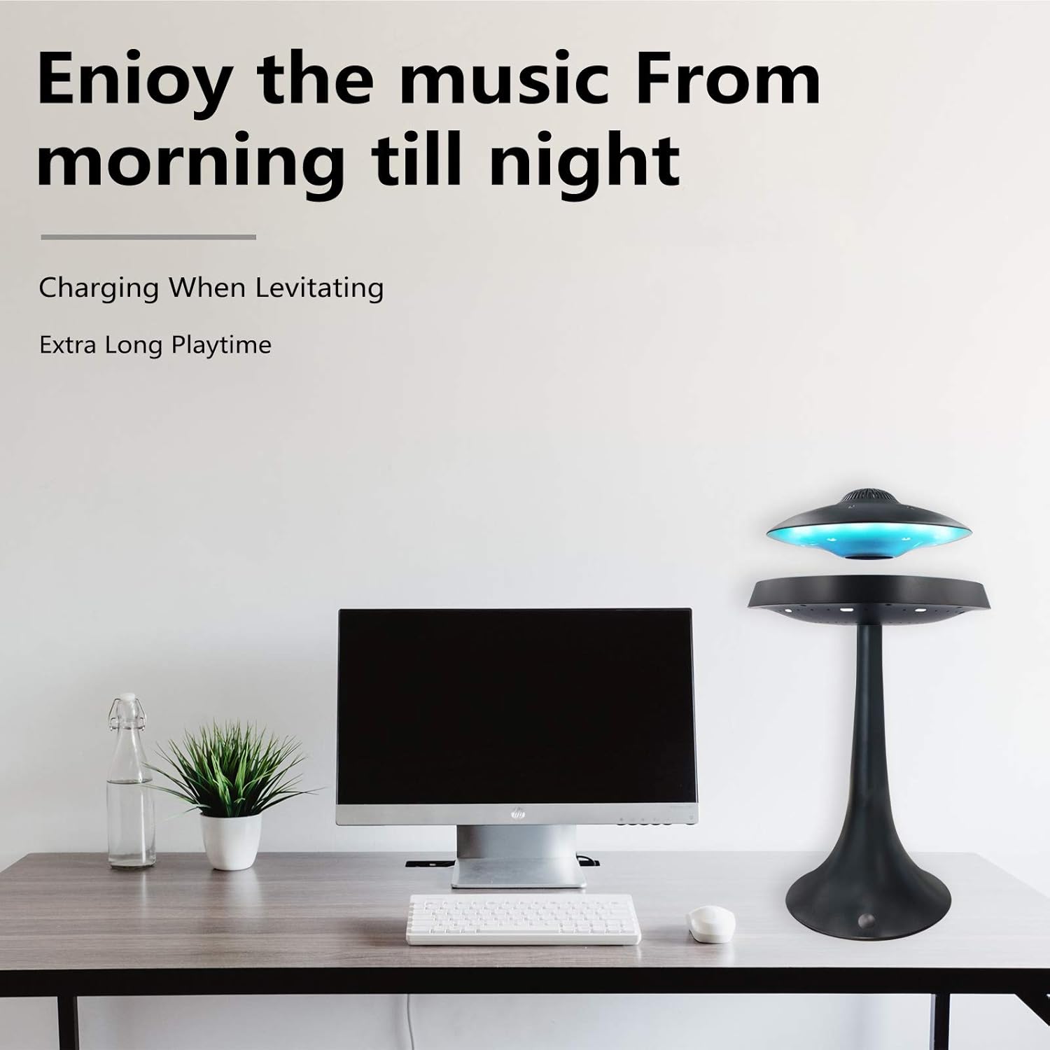 اسپیکر و چراغ خواب مگنتی طرح سفینه برند ruixinda