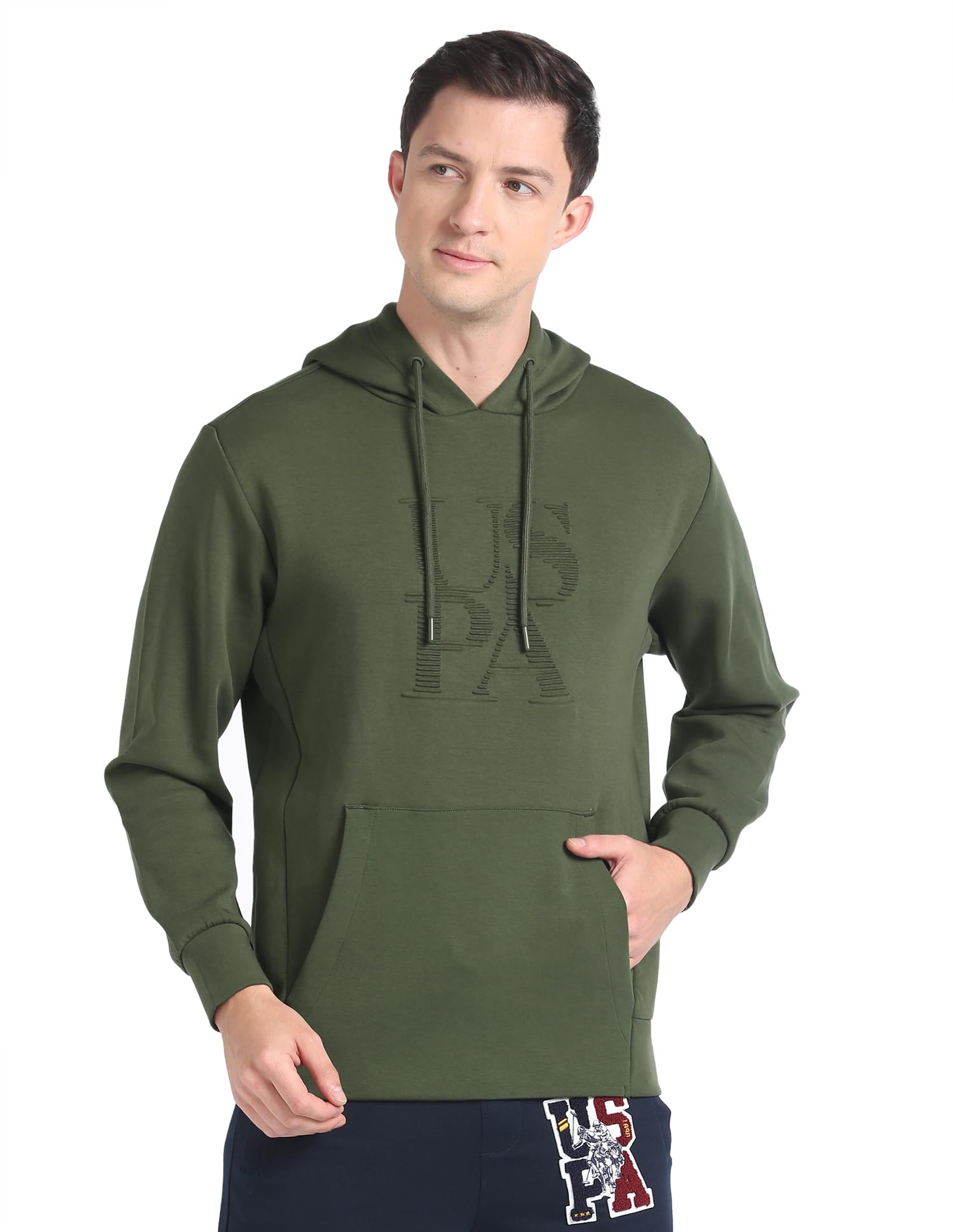 u.s. polo assn. Men Cotton Hooded Sweatshirt-picture-43