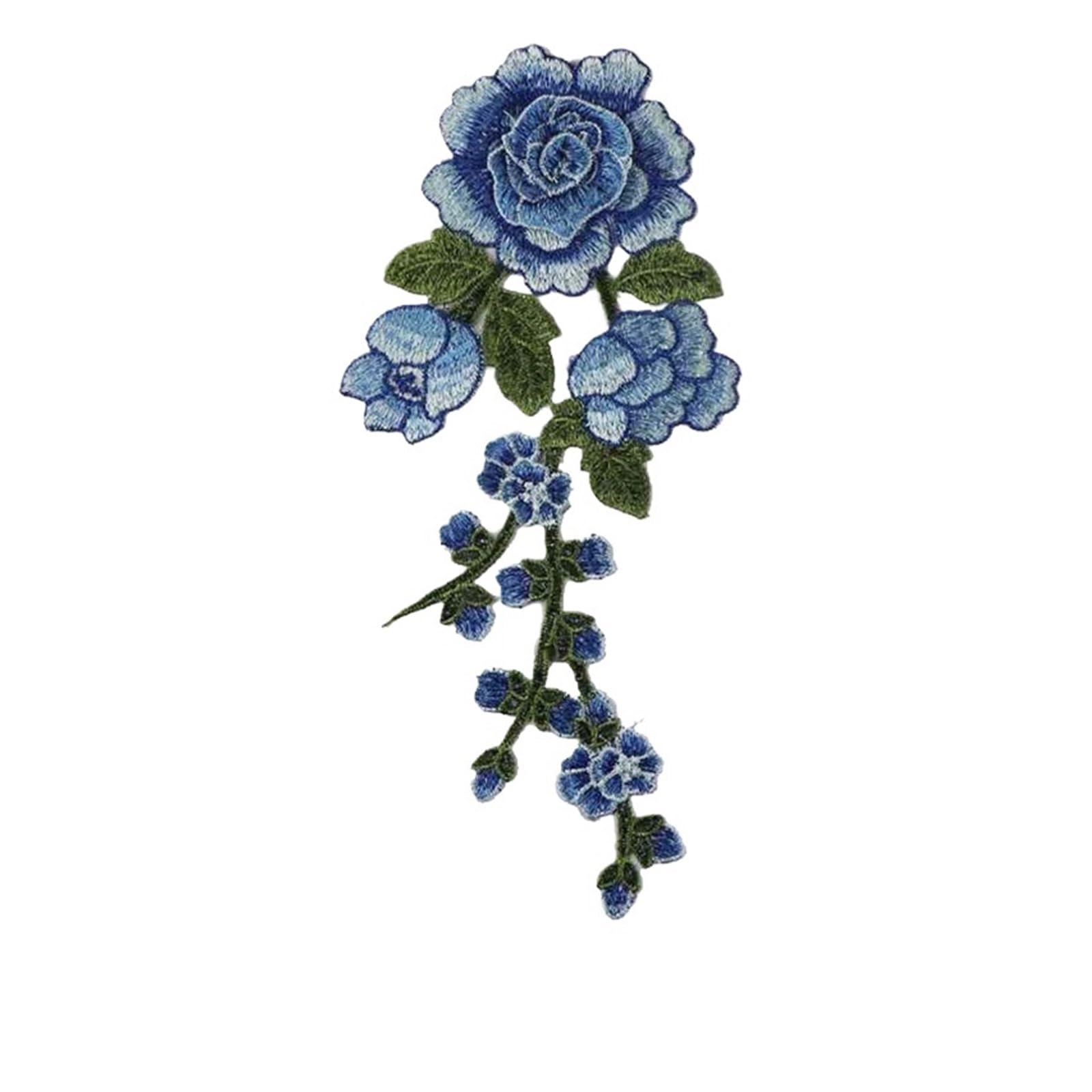 Applique dentelle 3D brodée pour personnaliser vos vêtements d'été