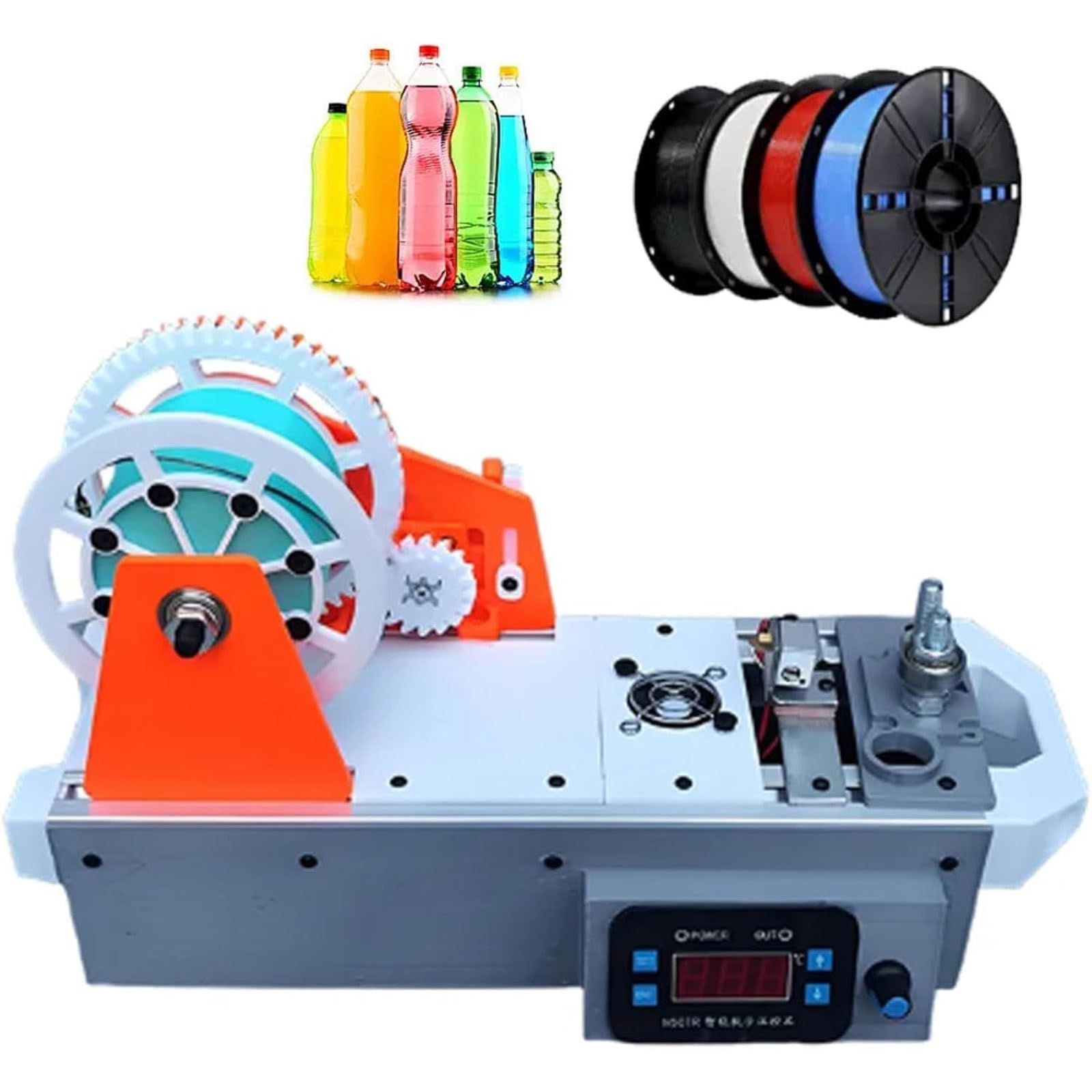 Extrudeuse d'imprimante 3D pour recycler les bouteilles et ne plus manquer de filament