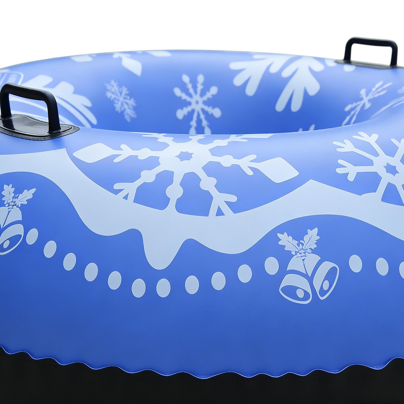 Tubi Da Neve Destinati Slittino In PVC Resistente Gonfiabile | Slittino A Tubo Da Neve Per Bambini per Adulti Donne Uomini Adolescenti Ragazzi Ragazze