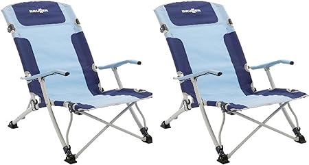 Brunner Bula Xl Low Camping Beach Chair X 2 Amazon Co Uk Sports Outdoors