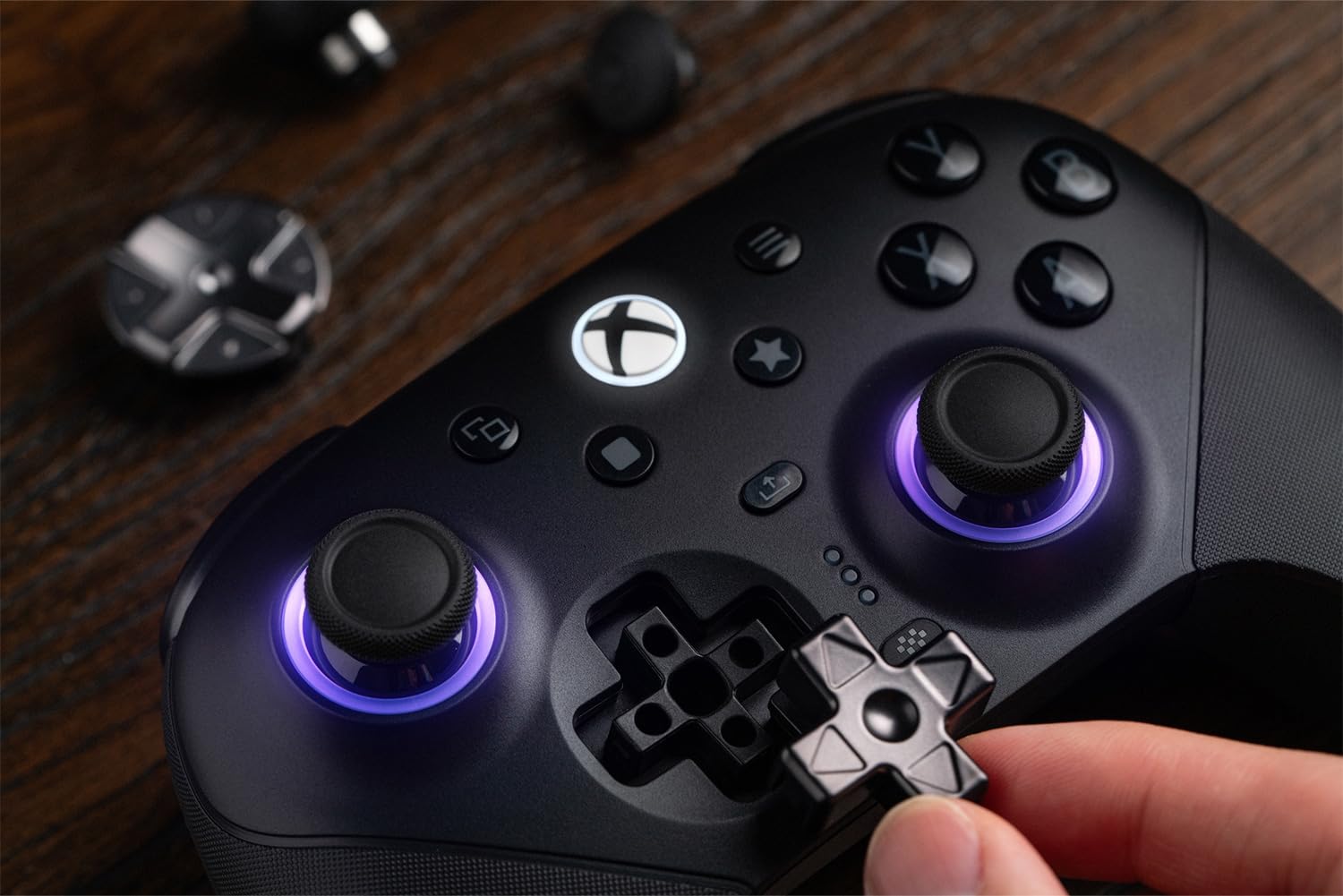 8BitDo Ultimate 3E Wireless Controller for Xbox Series X|S, Xbox One, PC, Android, Apple - 2.4G for Xbox & PC, Swappable Parts, TMR Joysticks, Hall Triggers with 2 Stops - Officially Licensed (Gray)
