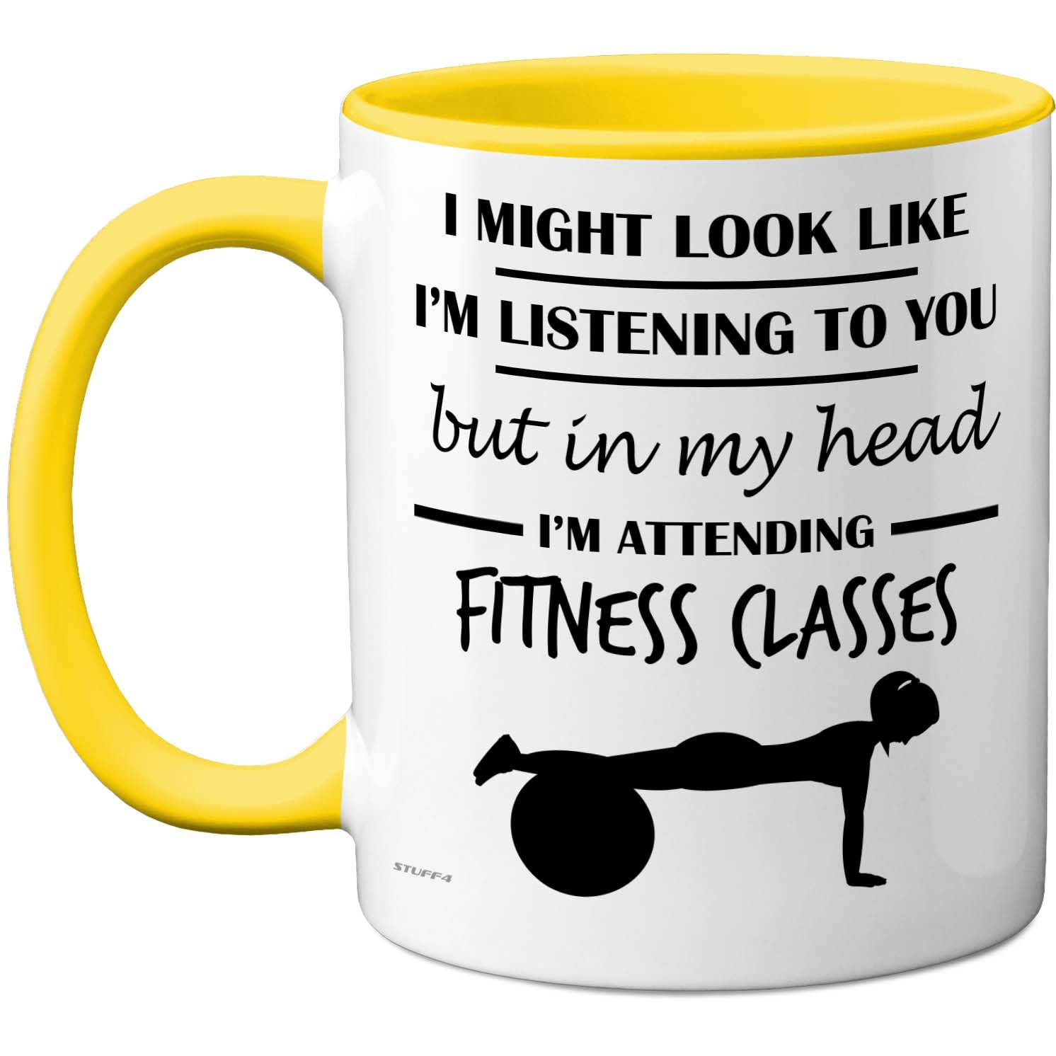 Stuff4 Fitness Class, in My Head Mug