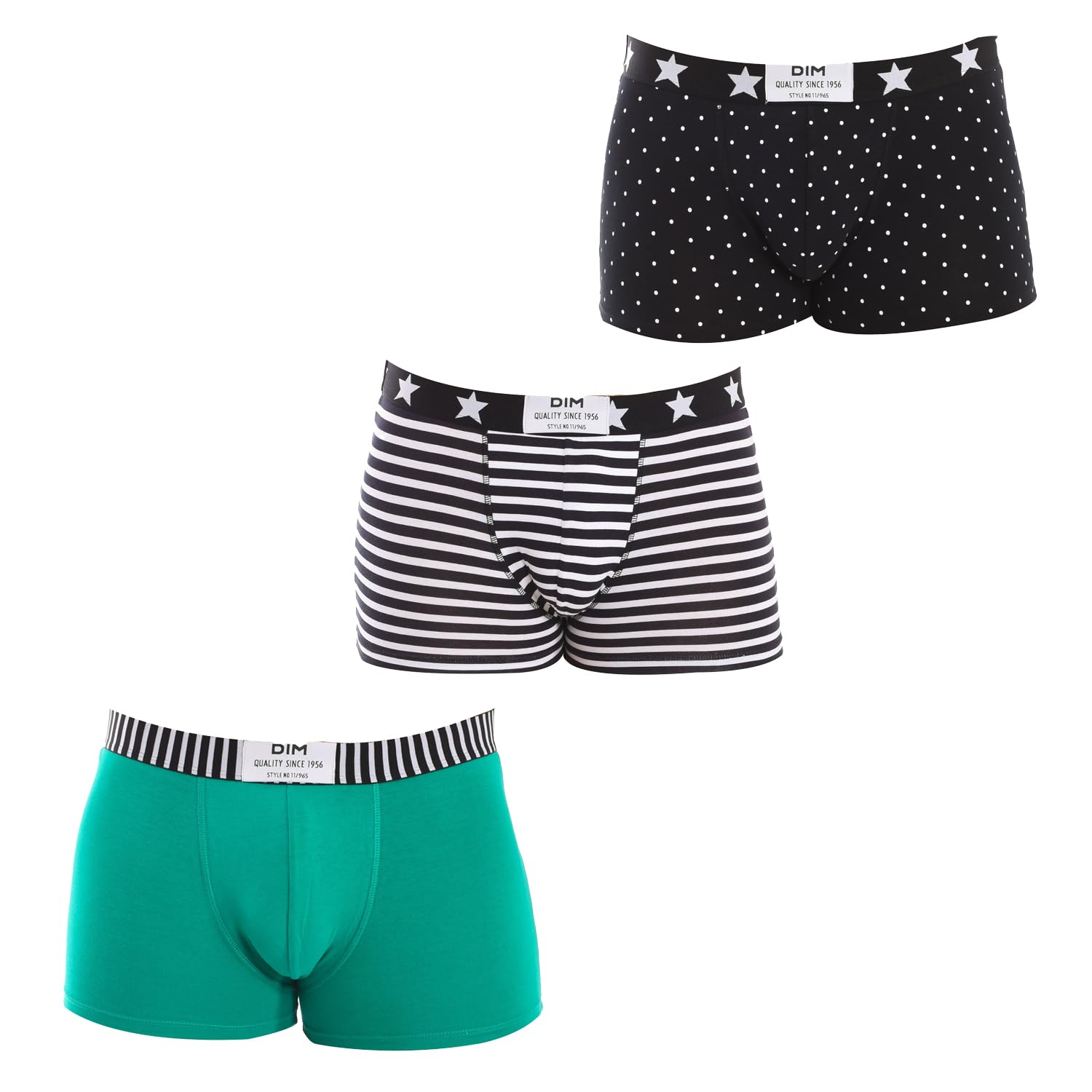 Pack De 3 Bóxers Dim Vibes Para Hombre - Algodón Stretch, Estampado Flash, Cómodos Y Modernos