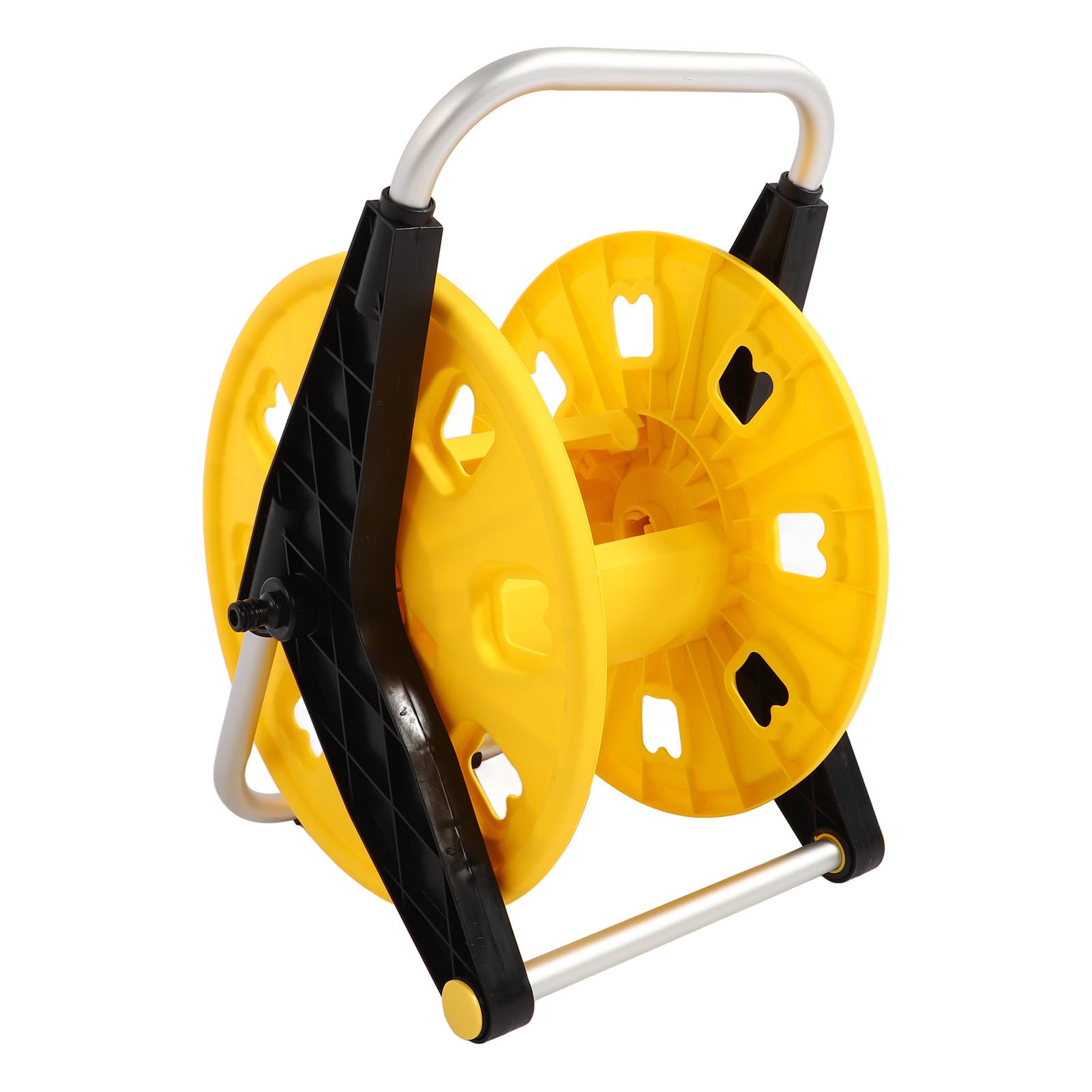 H 3050S 1/2 Pollici Avvolgitore Tubo Irrigazione Supporto Tubo Acqua Supporto Tubo Da Irrigazione Portatile Può Contenere 60M 197 Piedi di Tubi D'acqua per Giardino Esterno
