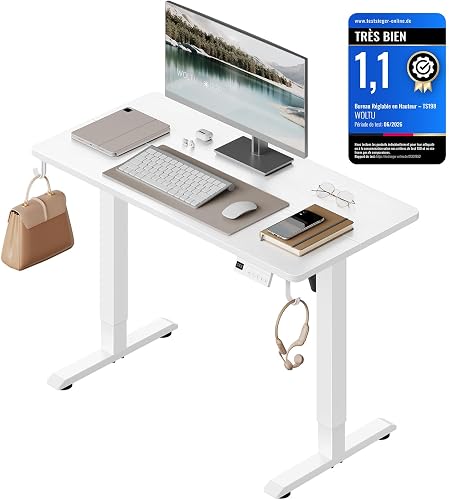 Bureau Assis Debout Électrique WOLTU