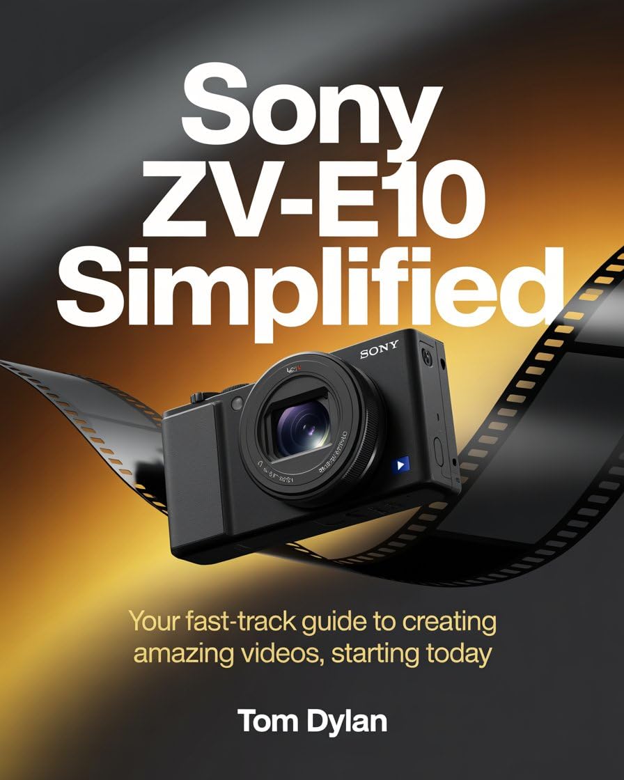Guide Sony ZV-E10 livre en anglais pour apprendre la video facilement