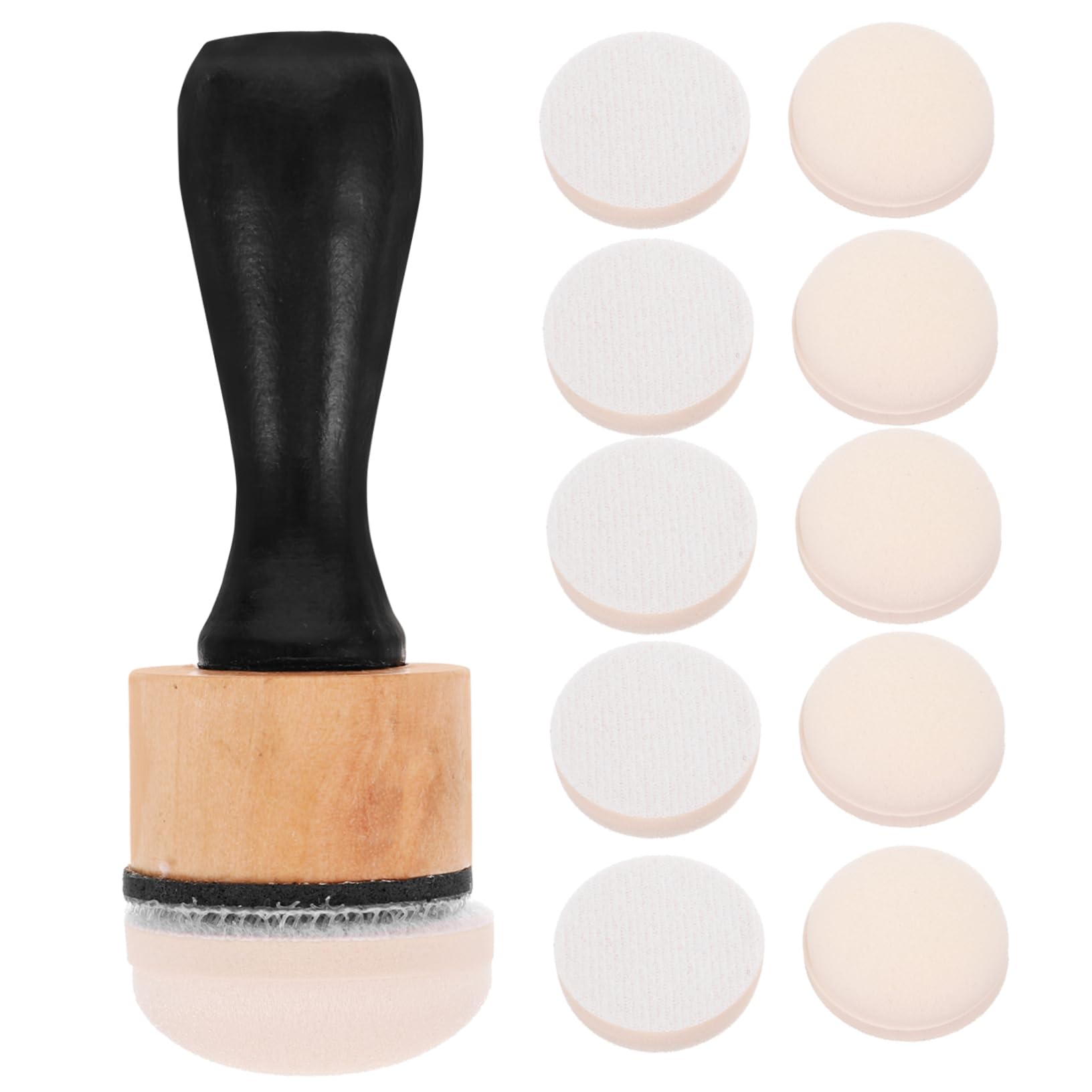 DOITOOL 5 Sätze Sponge Stamper für Malerei Schwämme Vielseitige DIY Bastelwerkzeuge Langlebig und Leicht für Projekte und Familienaktivitäten