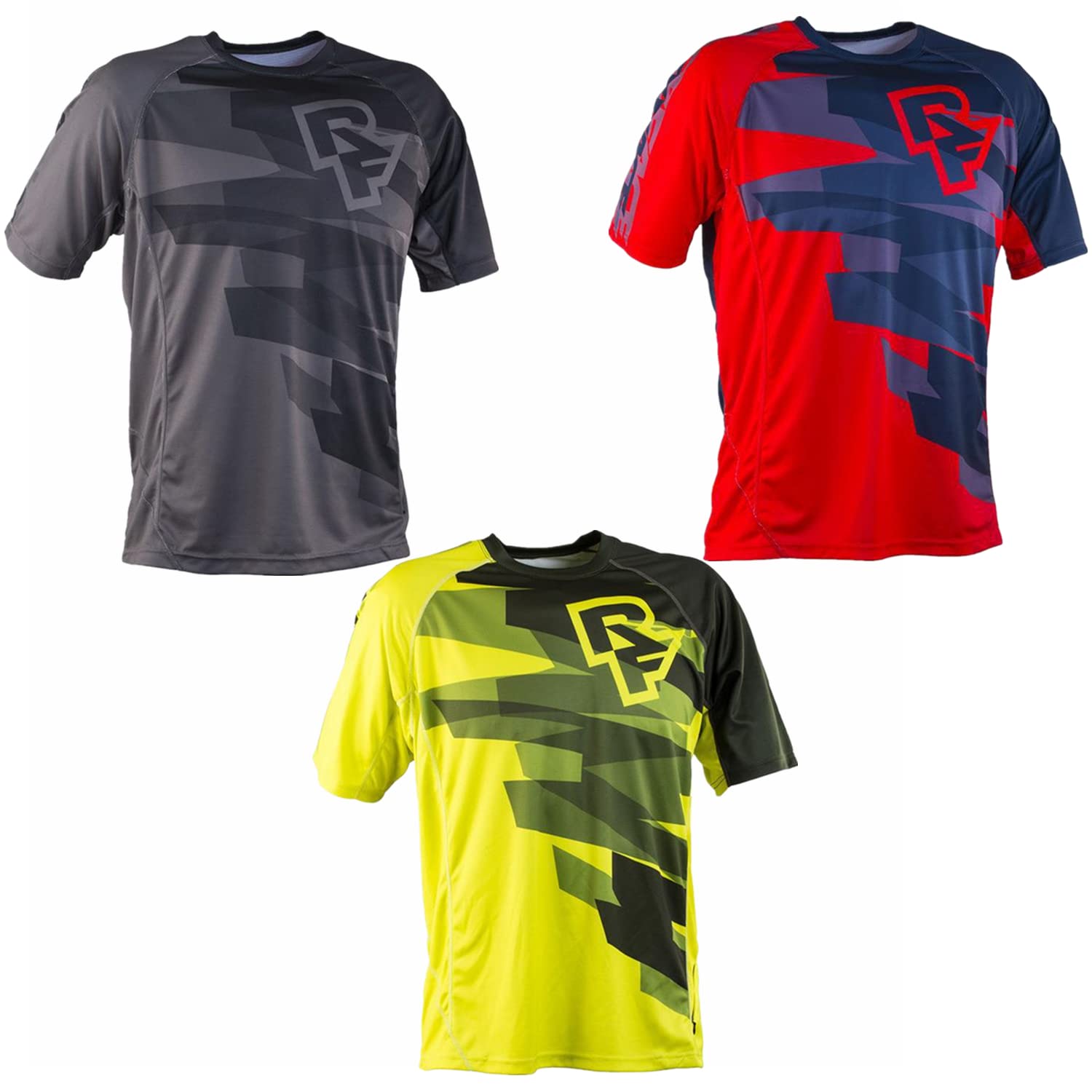 Uomo Magliette da Ciclismo da T-Shirt, Maniche Corte Top Abbigliamento Maglie da Ciclismo, Camicia Mountain Bike/MTB, Traspirante e Assorbente dal Sudore Maglia da Ciclismo Estiva