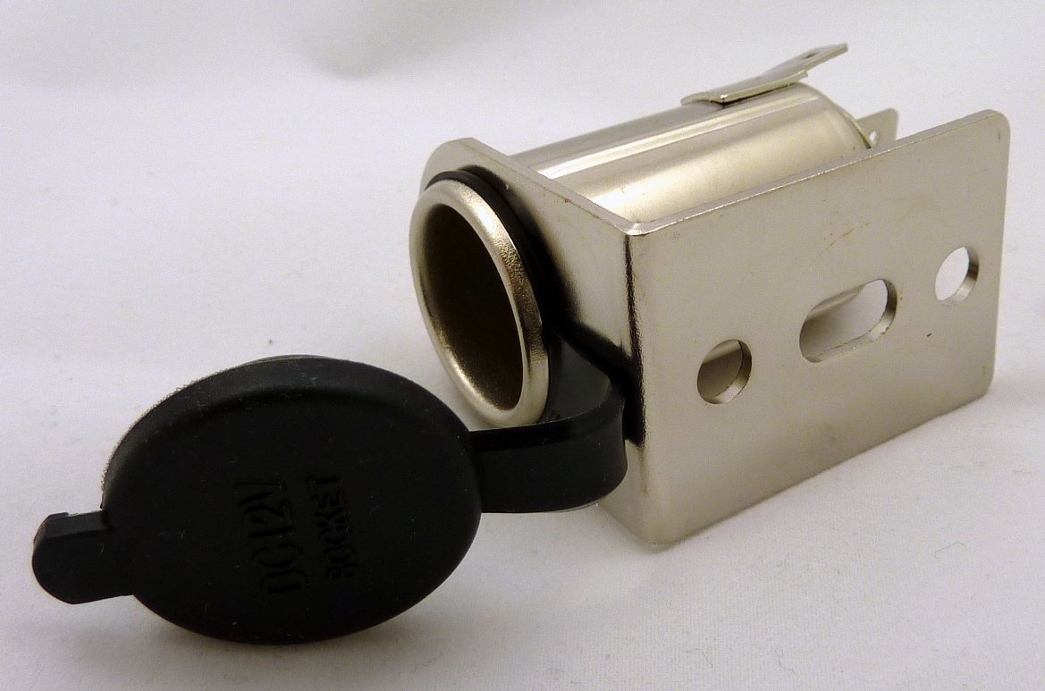 cigarette lighter bracket Philmore 12V 15A Cigarette Lighter Socket with Heavy Gauge Metal Mounting  Bracket; 48-620 : Buy Online at Best Price in KSA
