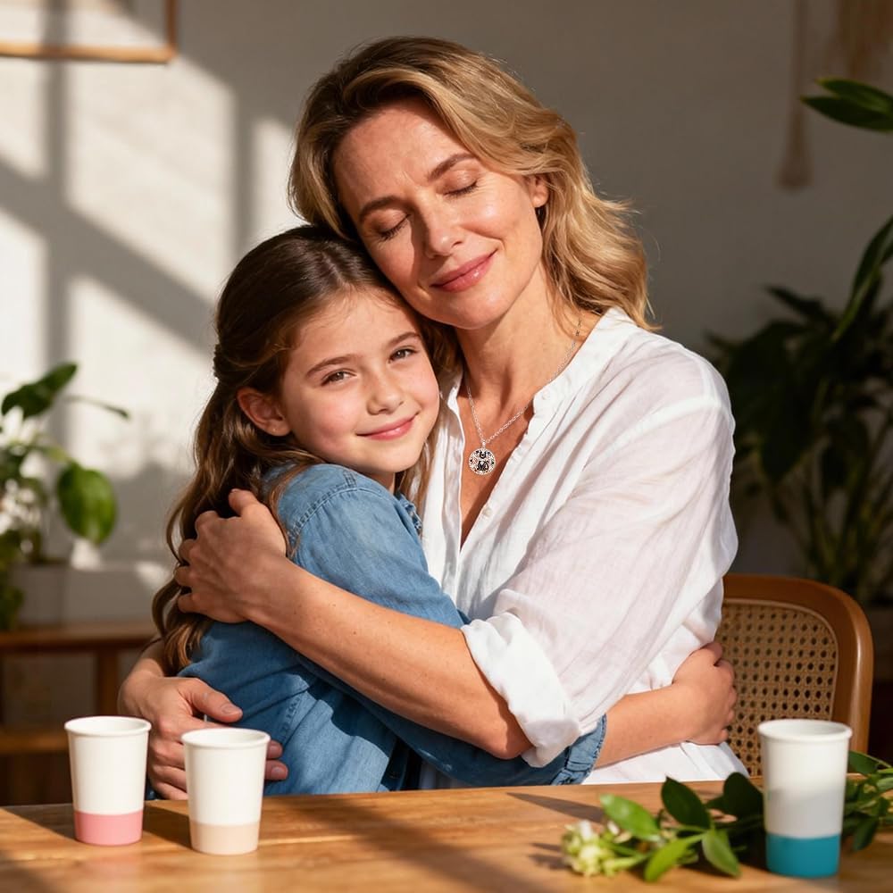 Black Cat Necklace for Women Pendant Halloween Chakra Black Cat Necklace Sterling Silver Animal Jewelry Christmas Birthday Gifts - Image 4