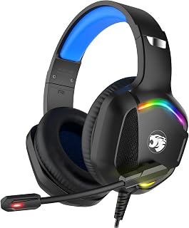 IMYB A36 Gaming Headset with Noise-Isolating Mic for PC, PS5, Xbox