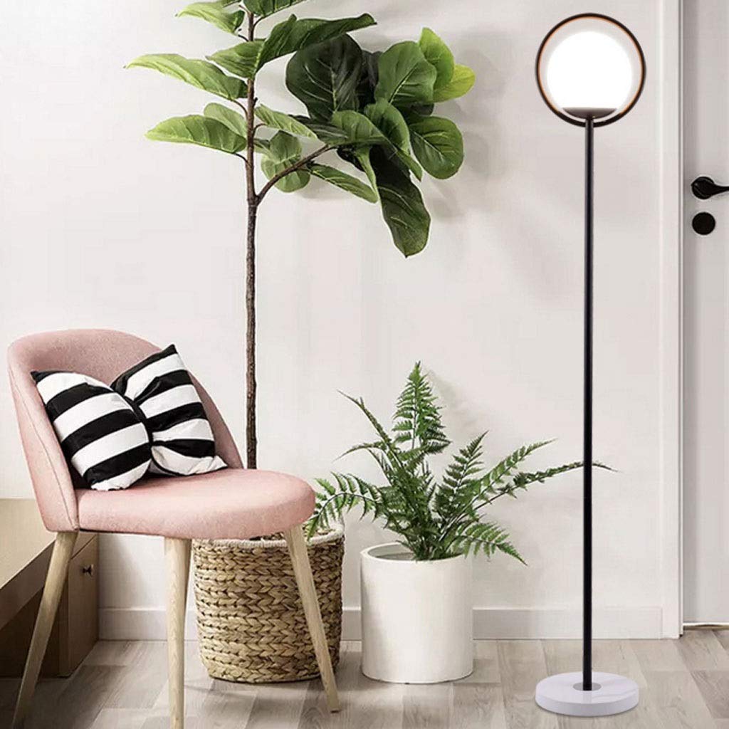 Amazon.co.jp : フロアライト LEDフロアランプ現代の錬鉄製の