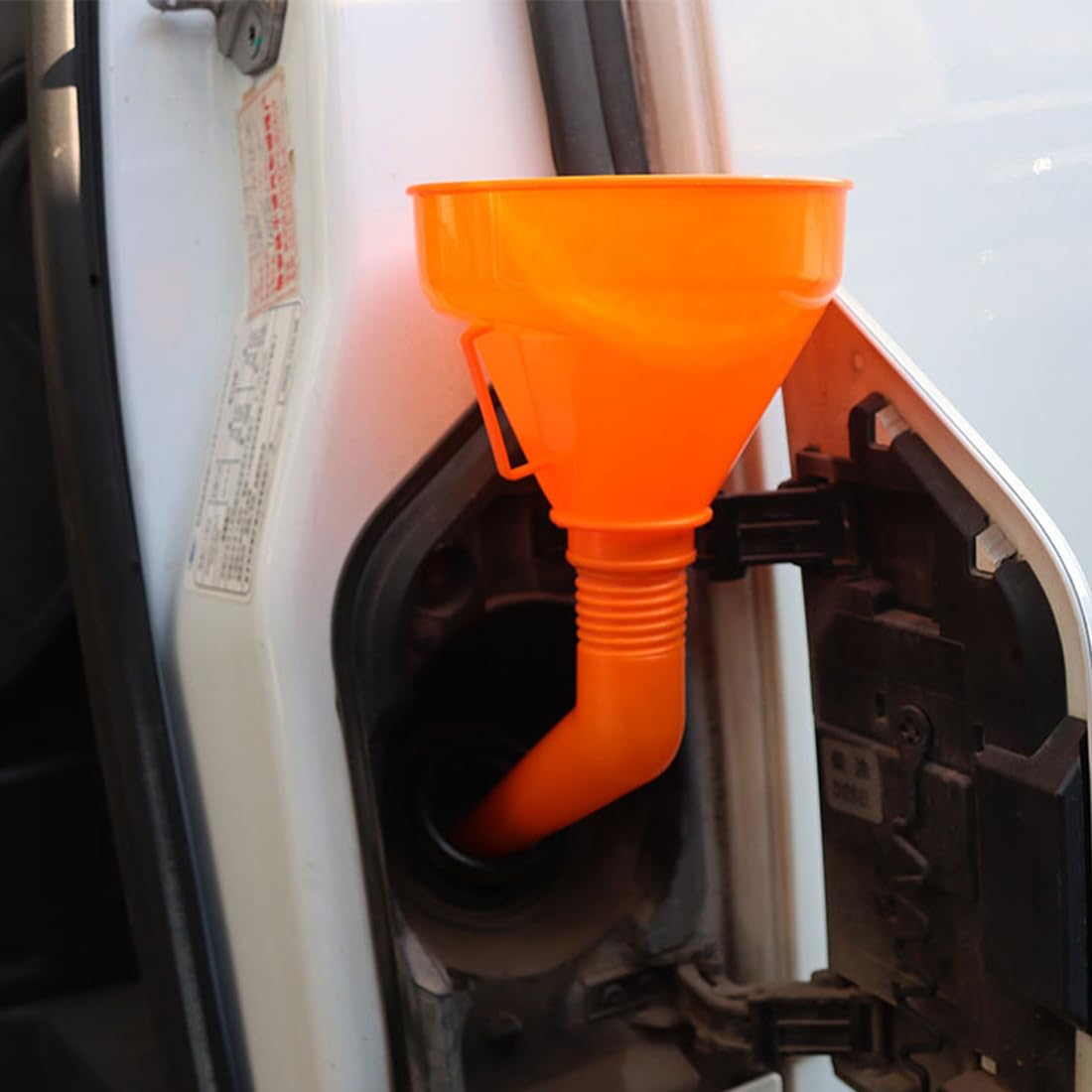 Imbuto di Rifornimento 2 Pezzi, Grande con Setaccio, Universale per Auto, Officina, Casa