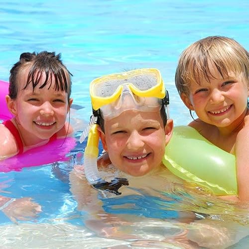 Miniatura 2 de Ochine Juego de esnórquel para niños, máscara de buceo antivaho para niños, gafas de natación, equipo de esnórquel semiseco, paquetes de esnórquel,