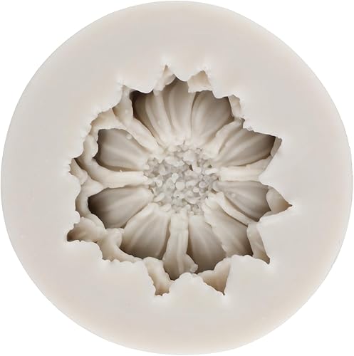 Miniatura 6 de Moldes de silicona de flores de rosas, moldes para fondant, moldes de crisantemo, flor de chocolate, molde de girasol para decoración de pasteles de